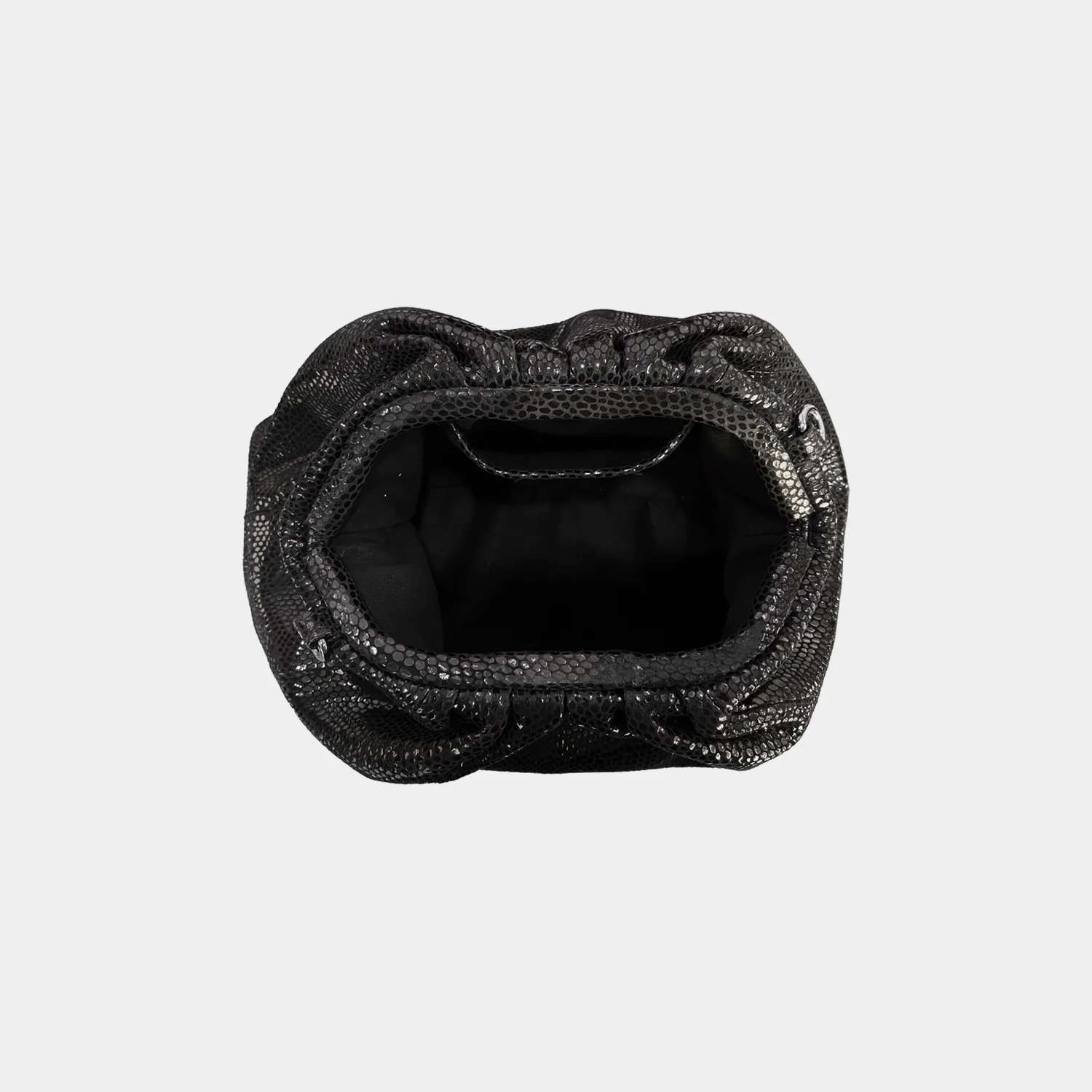 Pochette Cuir - Big Uniq Shiny - Black Glitter - Image 3