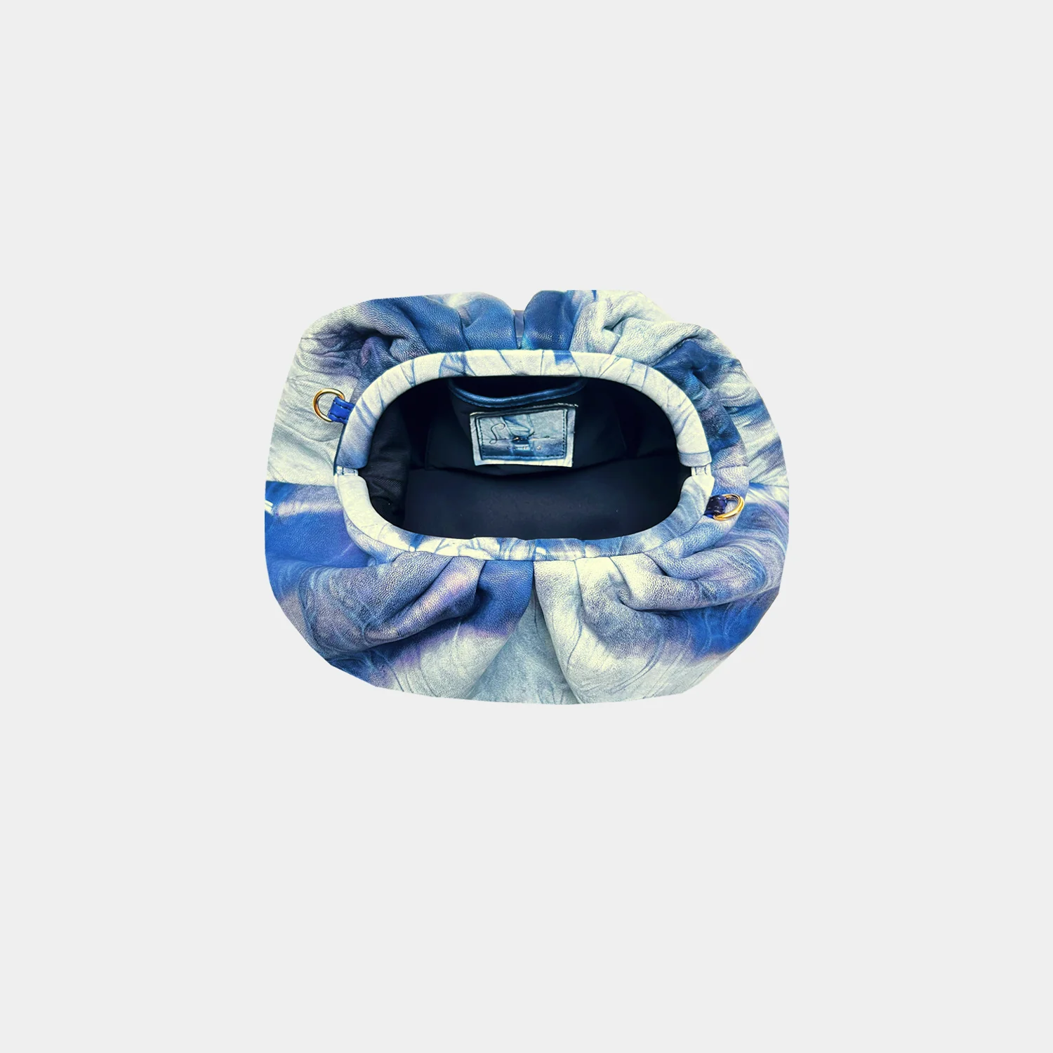 Pochette Cuir - Big Uniq Tie & Dye Blue - Image 2
