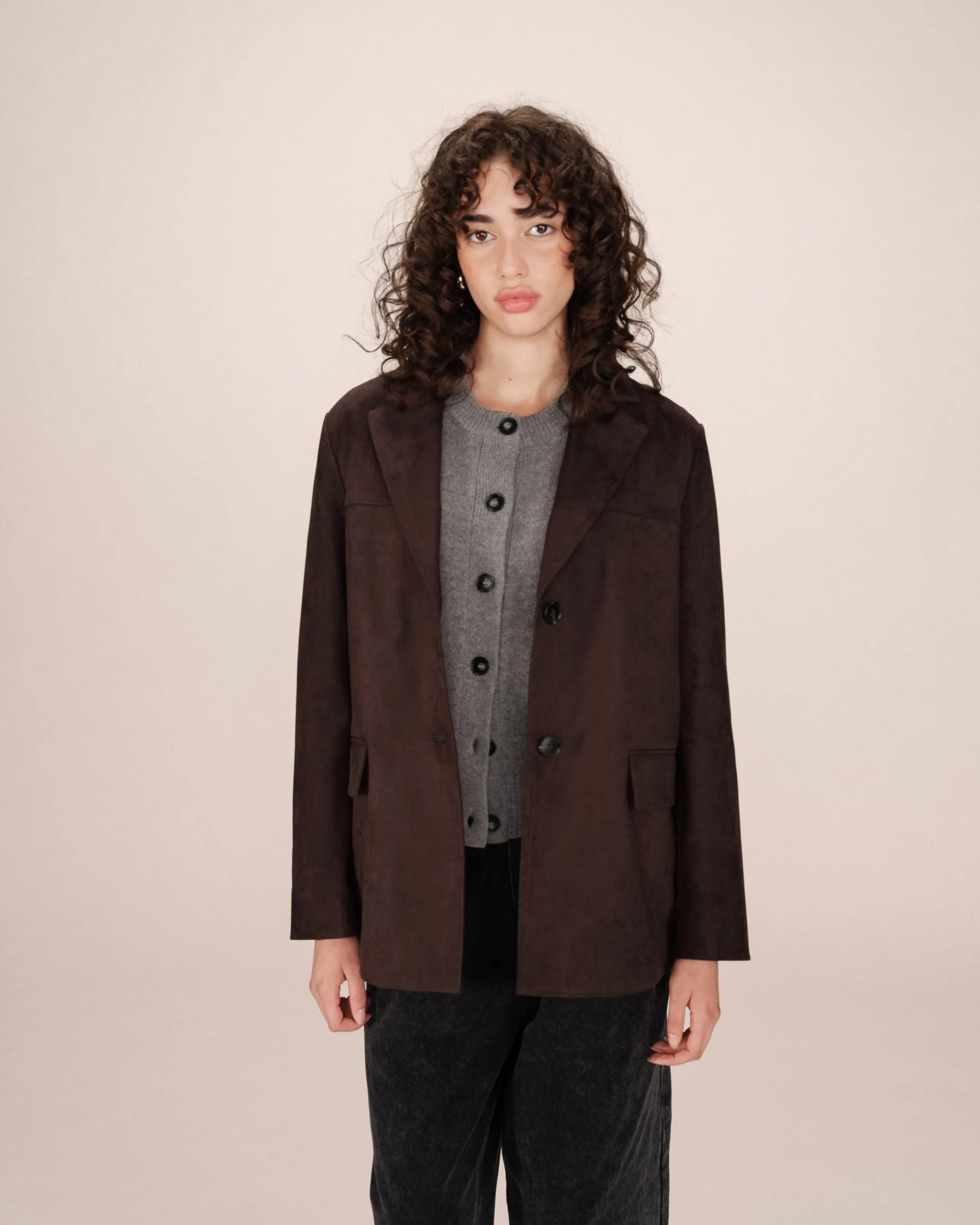 Blazer Chocolat Shannon - Image 2