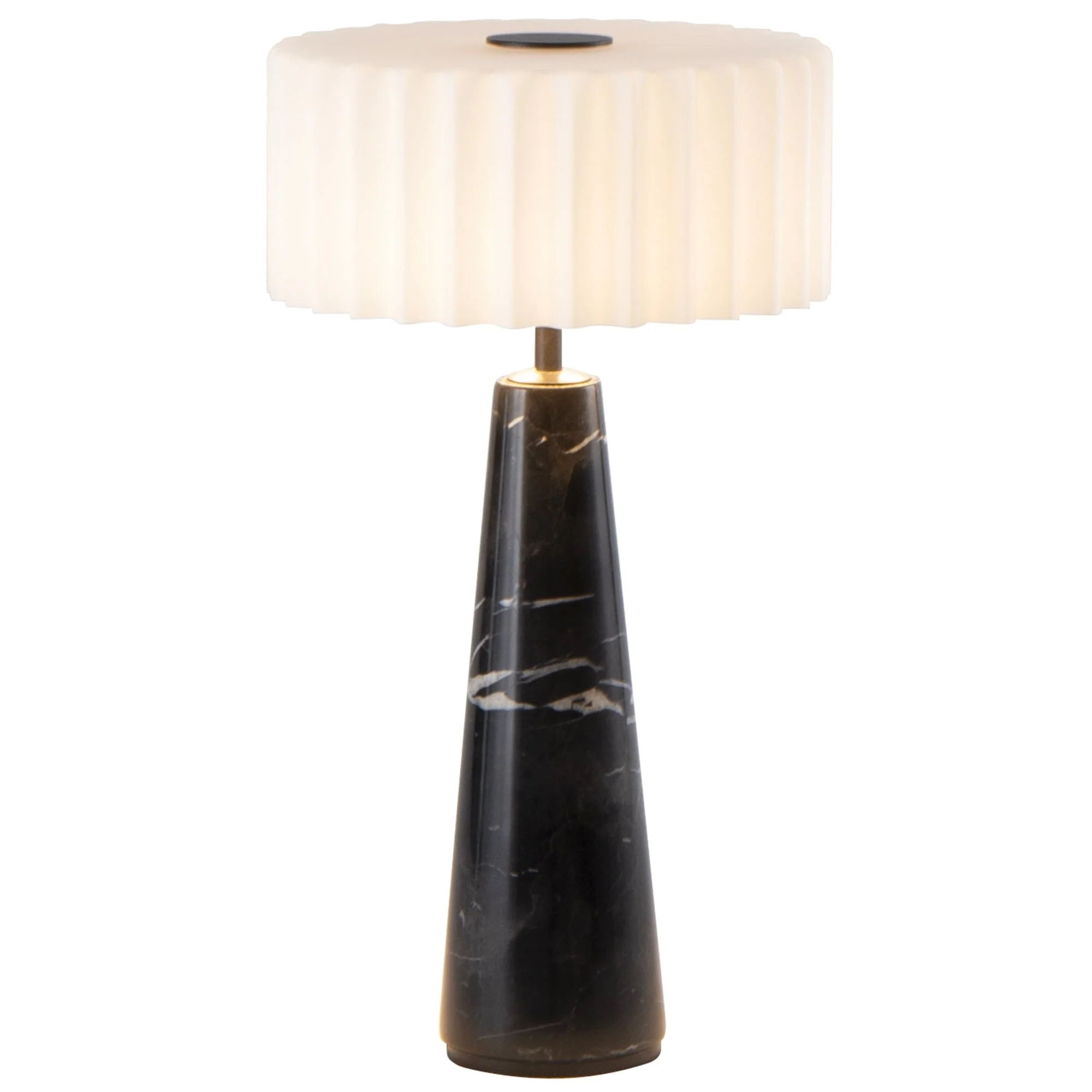 Lampe De Table Sans Fil - Blok Black Marble - Image 2