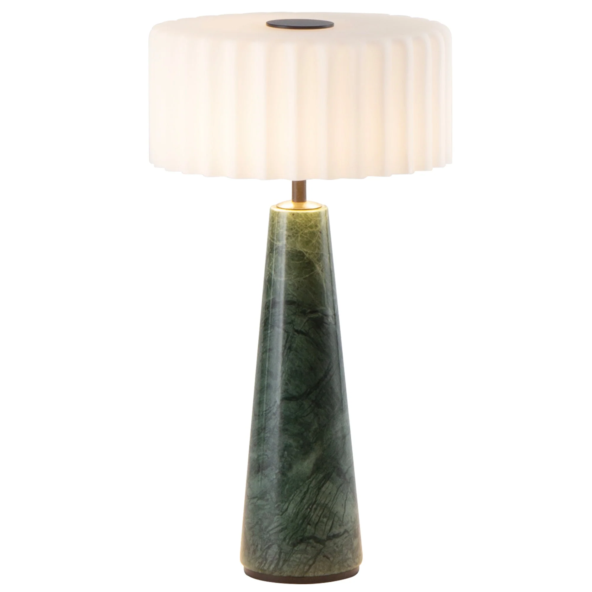 Lampe De Table Sans Fil - Blok Green Marble - Image 2