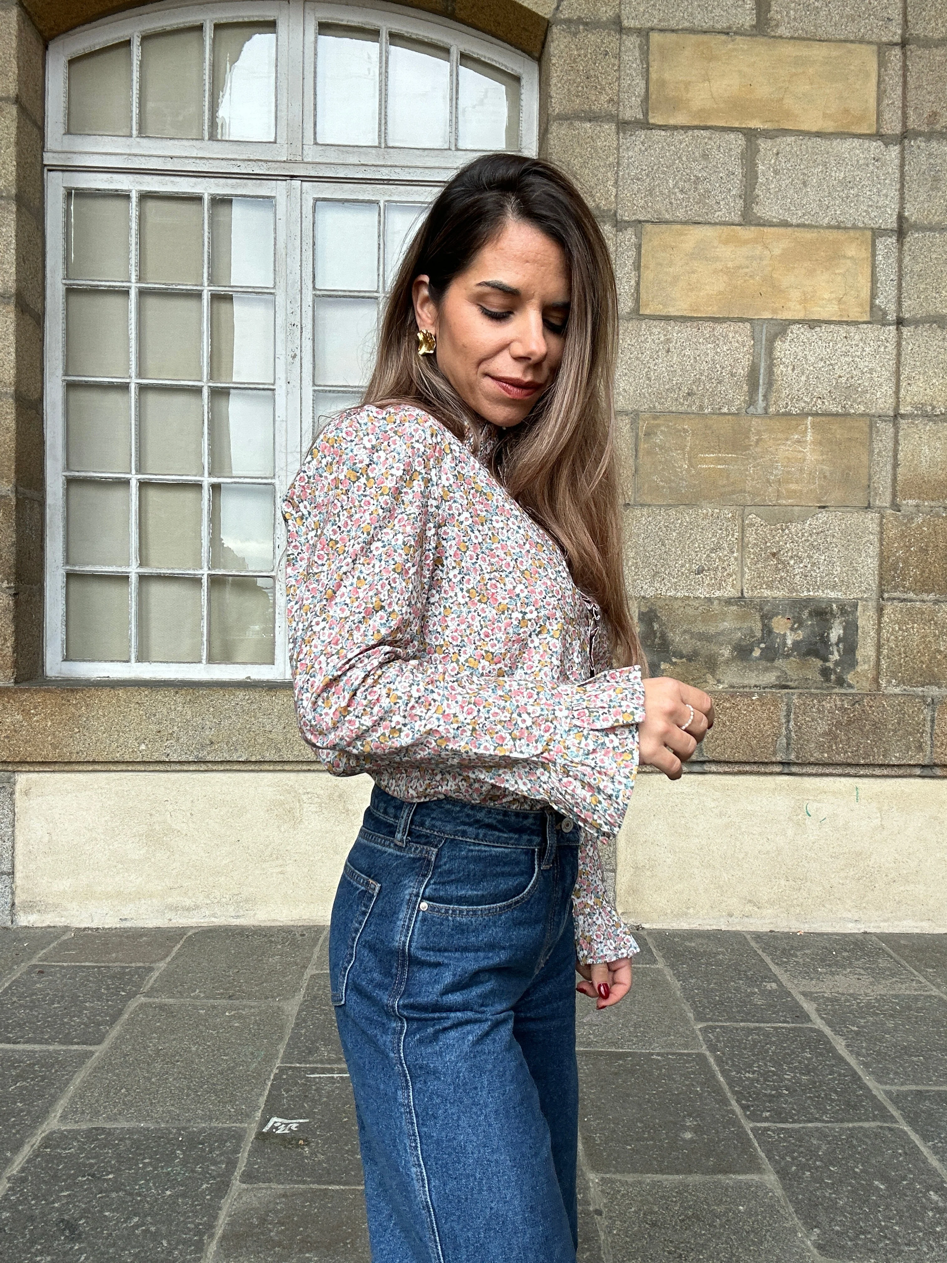 Blouse À Fleurs Jeanne - Image 3