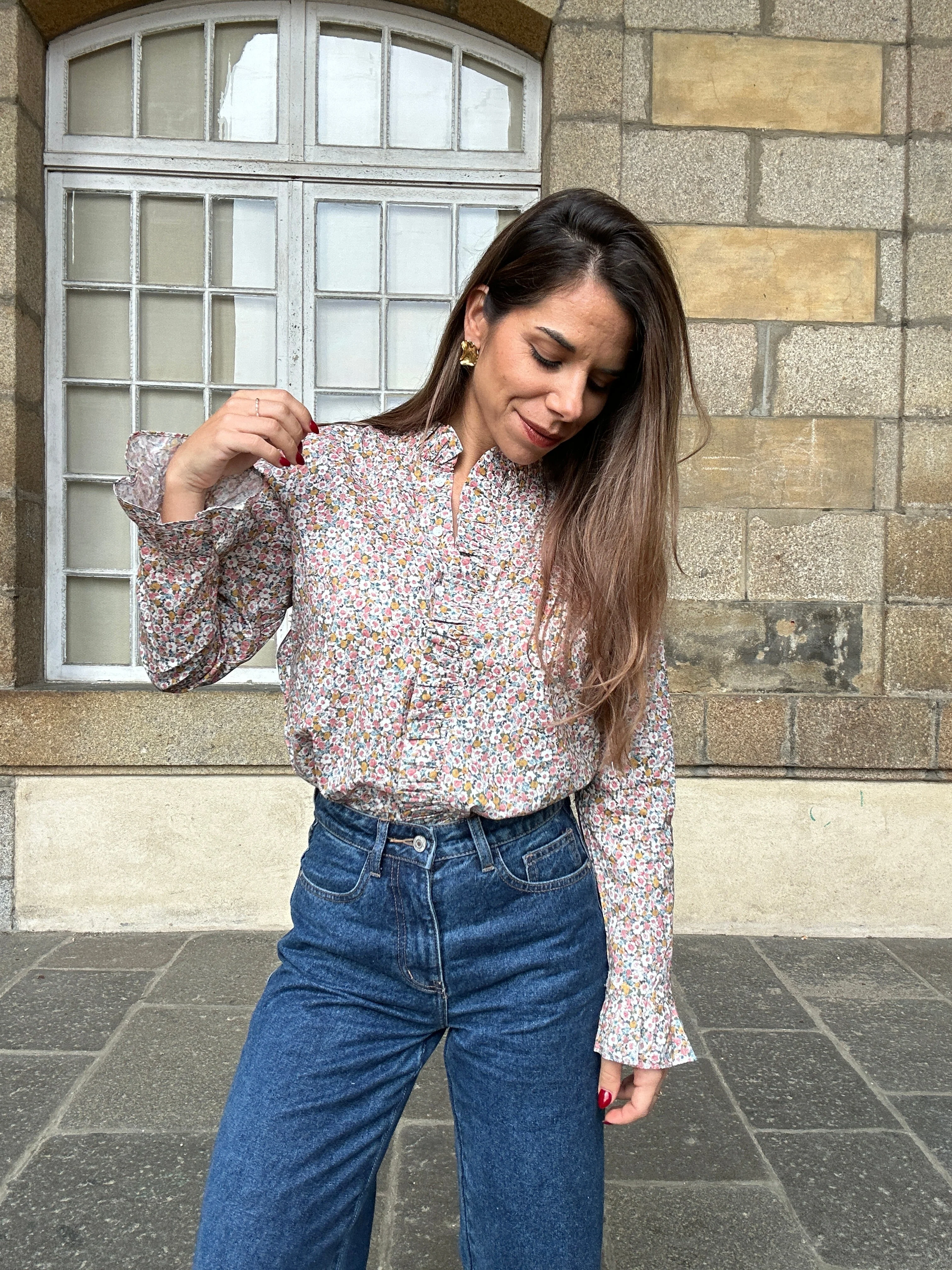 Blouse À Fleurs Jeanne - Image 4