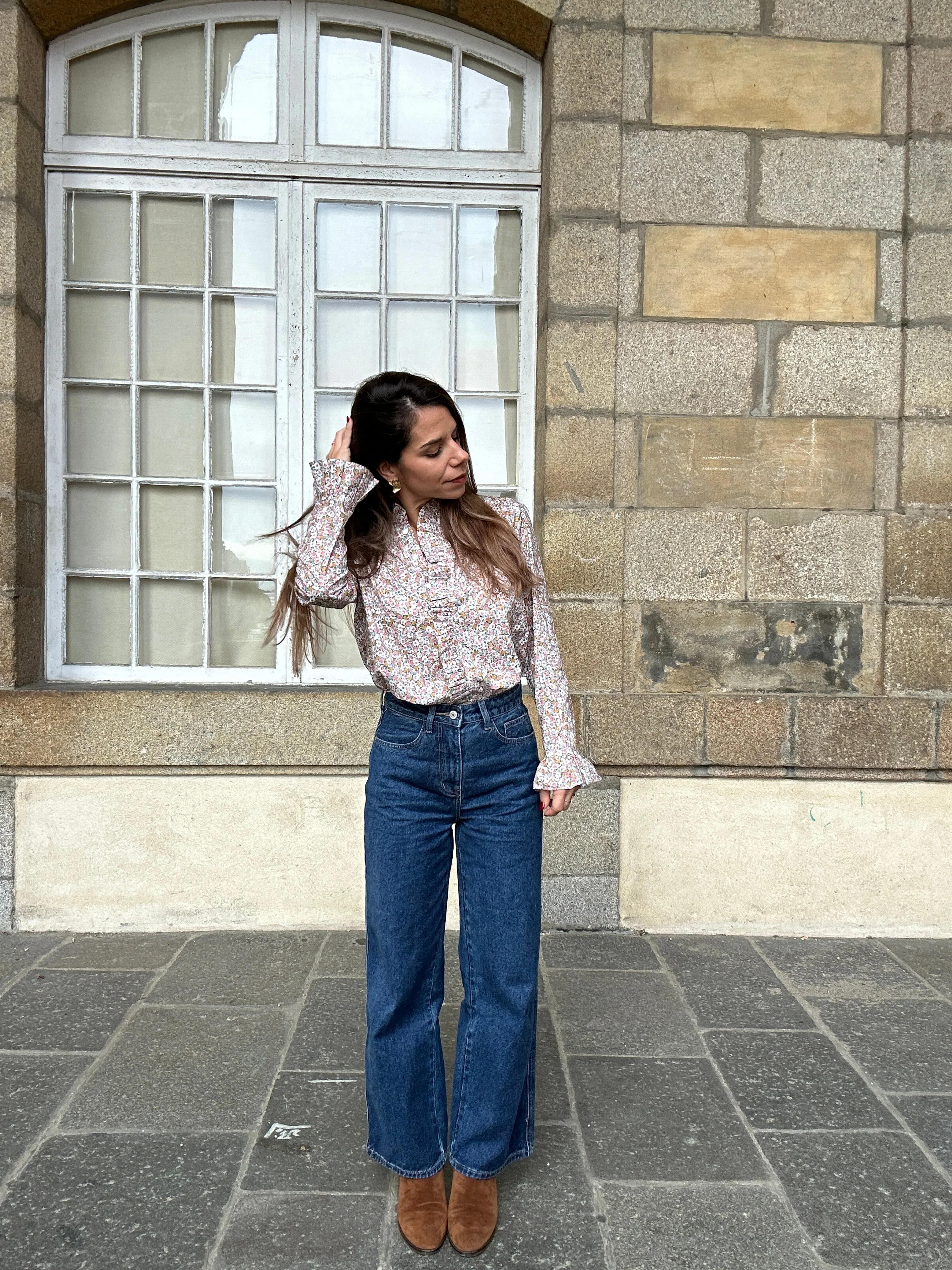 Blouse À Fleurs Jeanne - Image 5