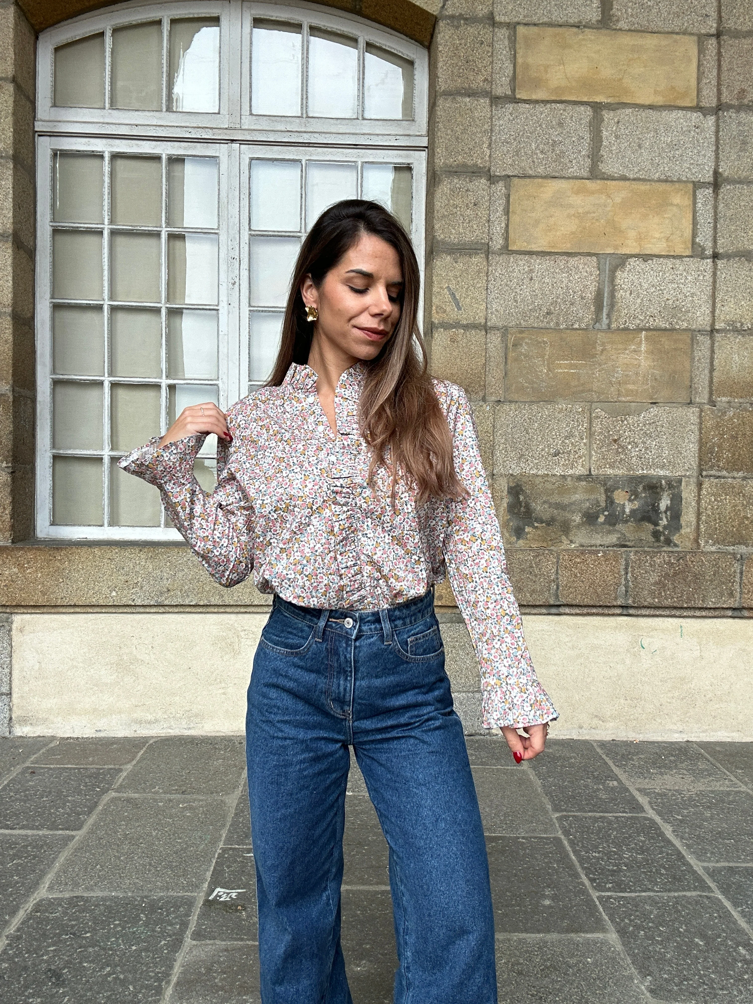 Blouse À Fleurs Jeanne - Image 6