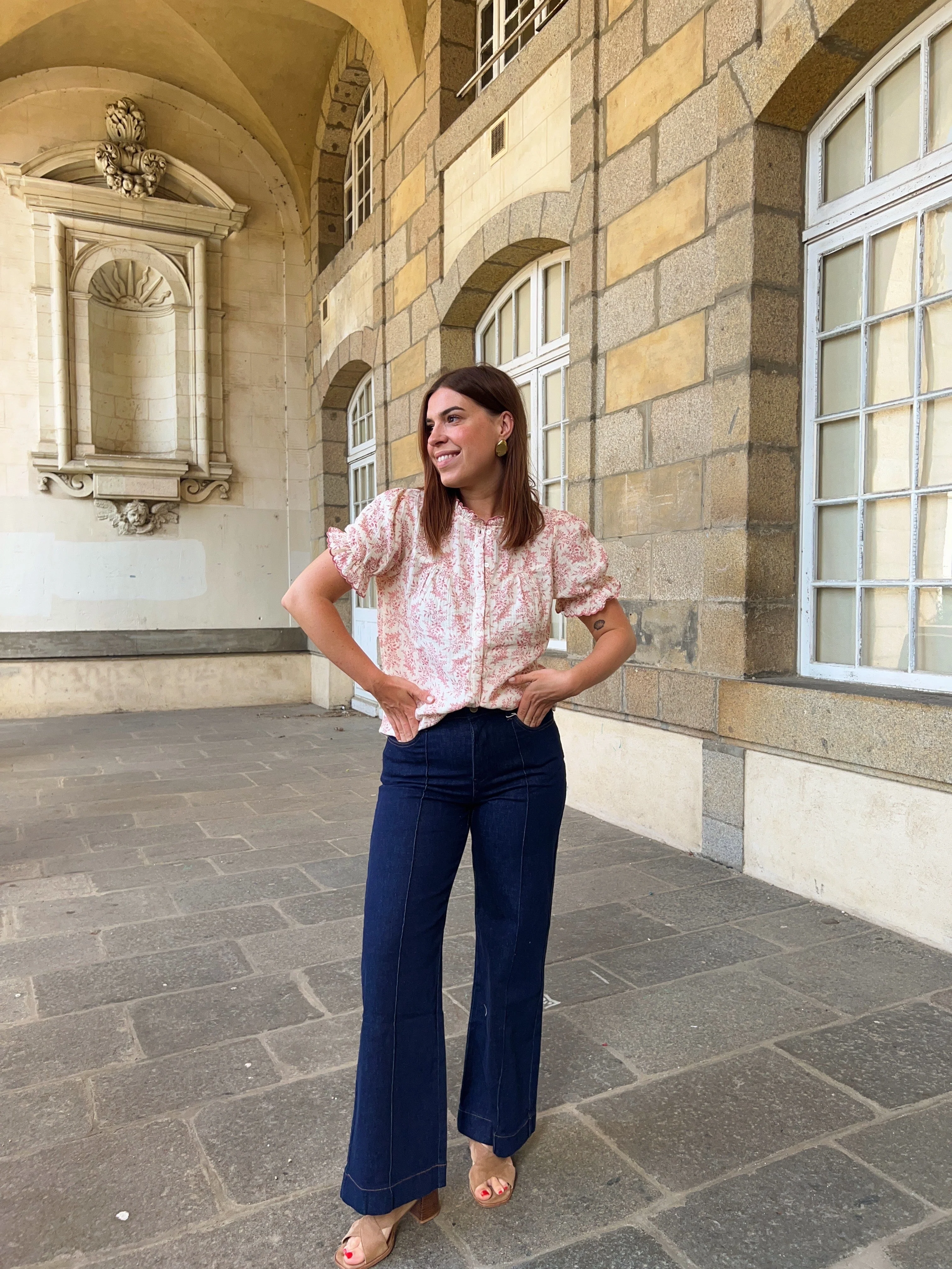 Blouse À Manches Courtes Mila Rose - Image 8