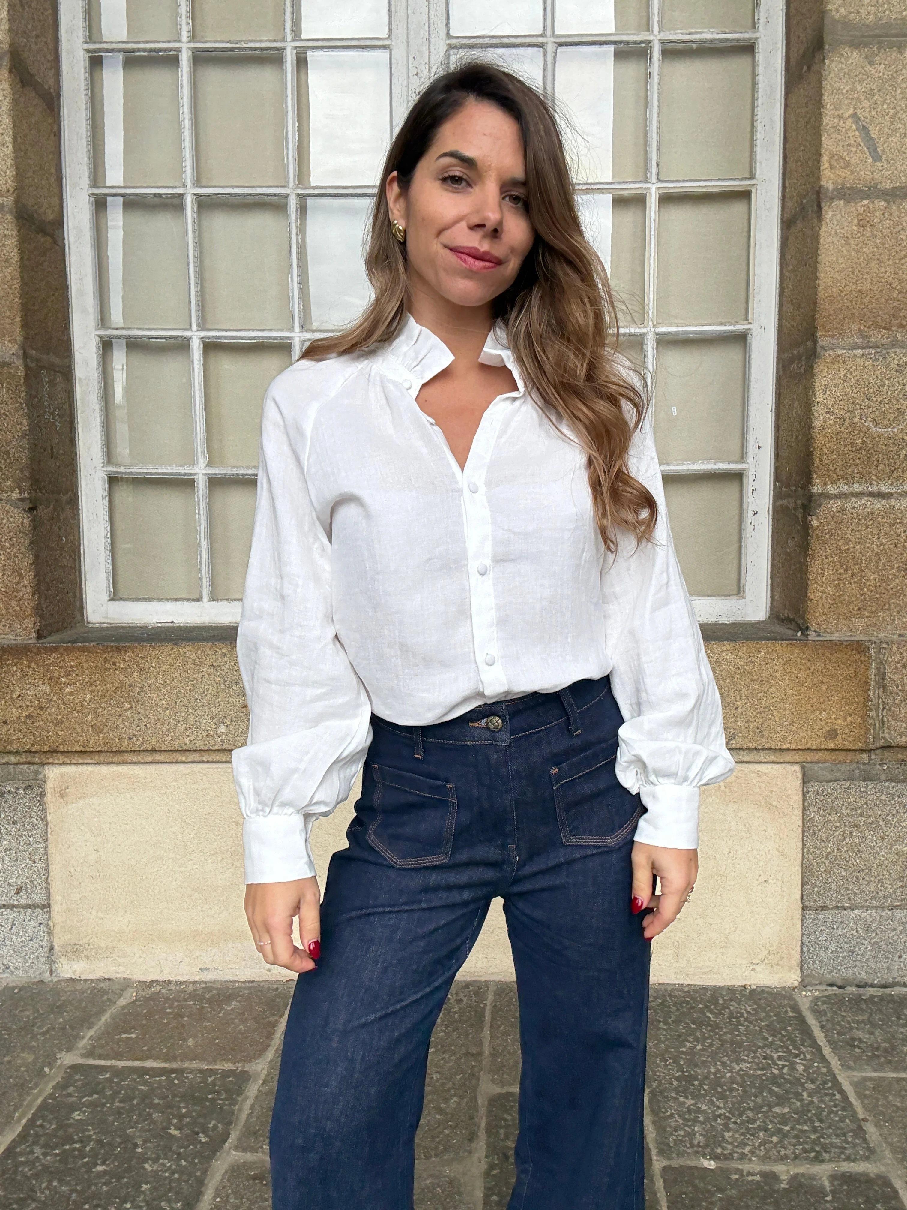Blouse Blanche Léonie - Image 10