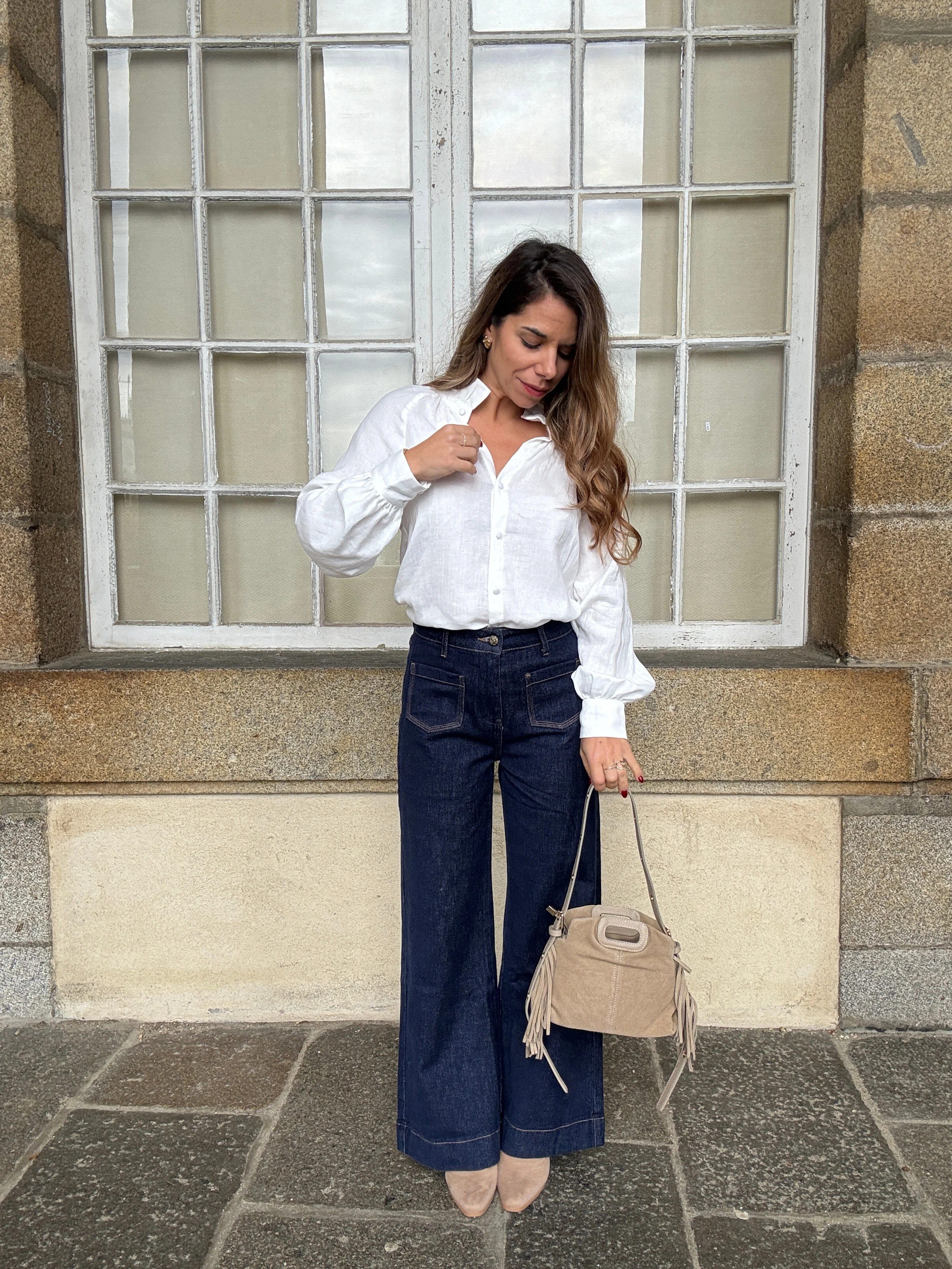 Blouse Blanche Léonie - Image 5