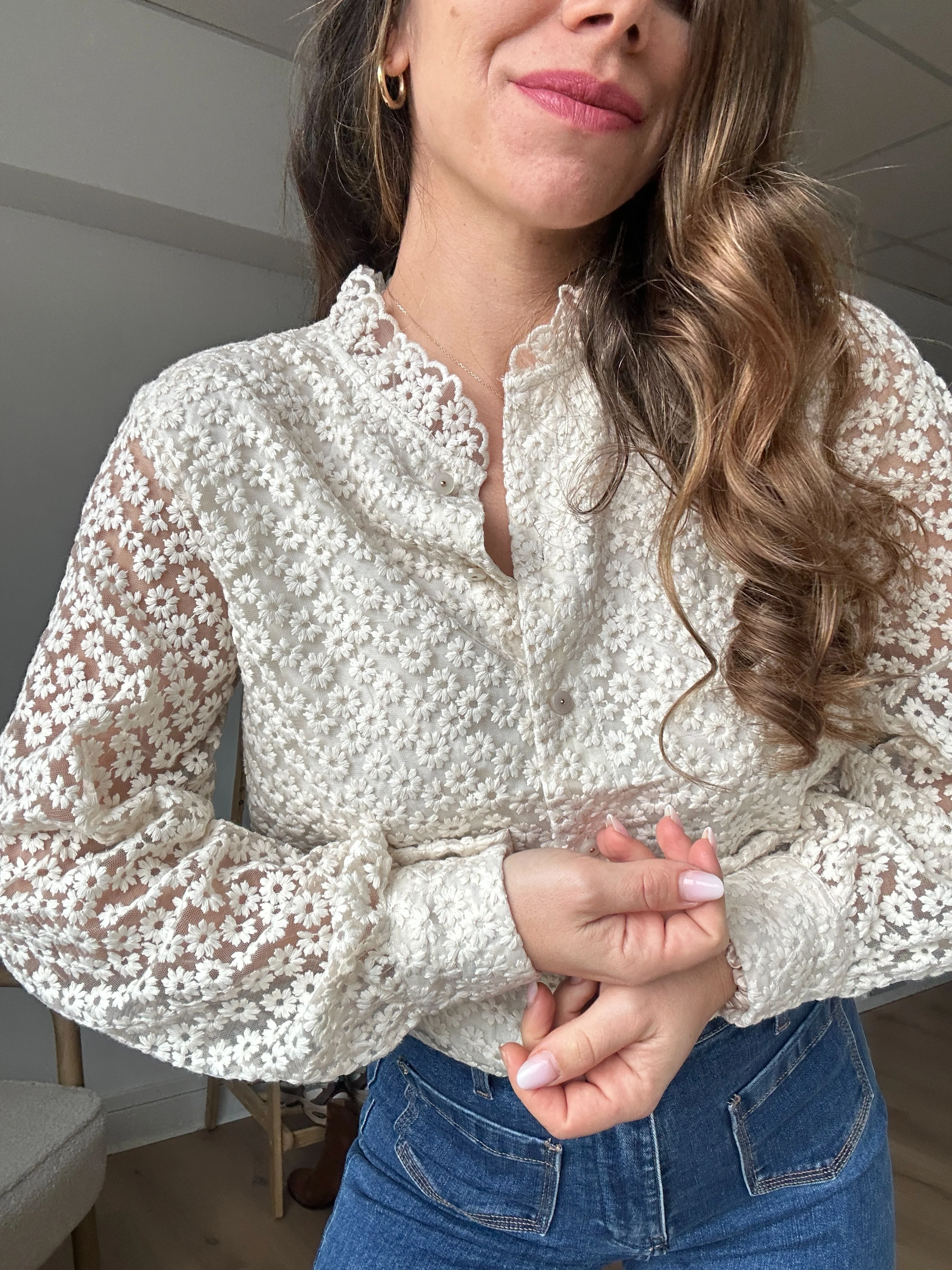 Blouse Brodée Isaure - Image 4