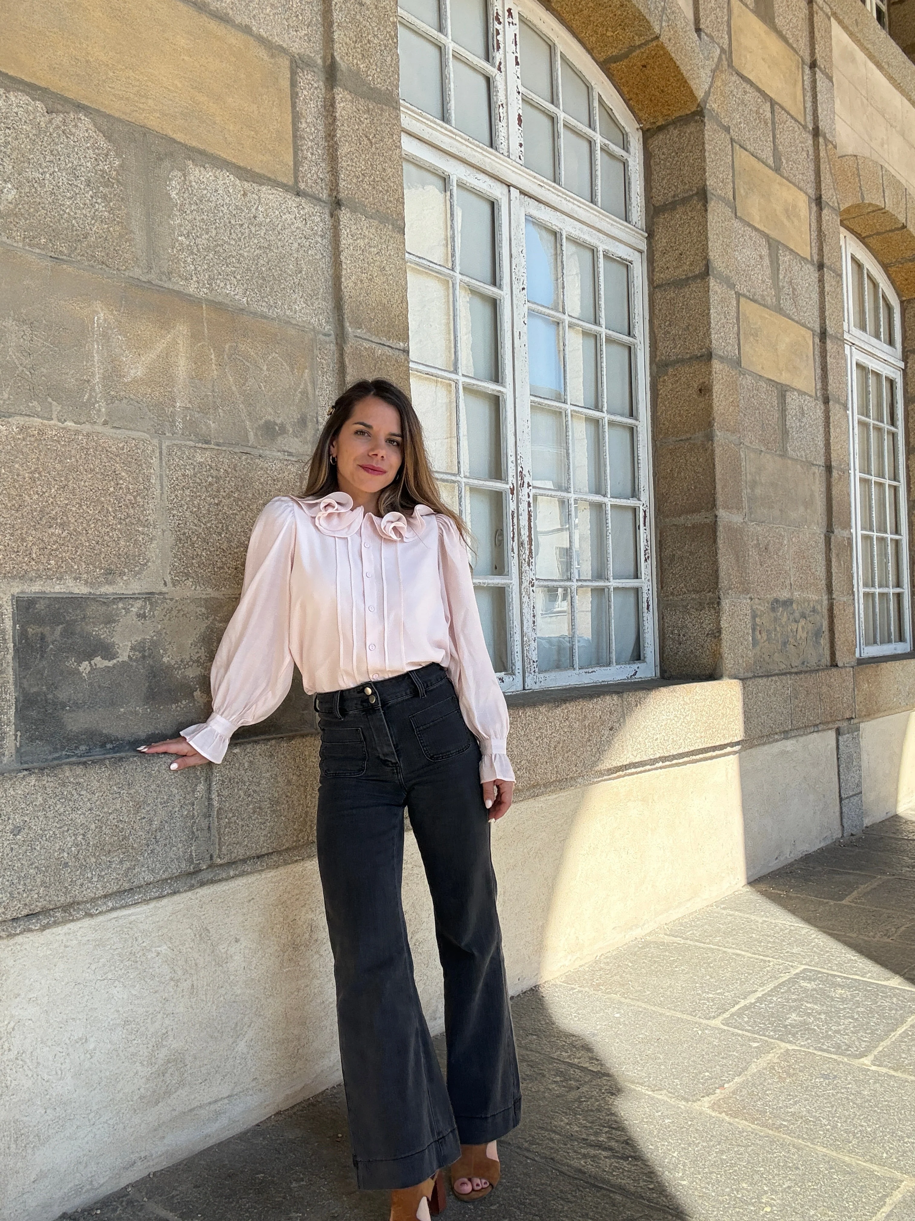 Blouse Brune Doux Rose - Image 24