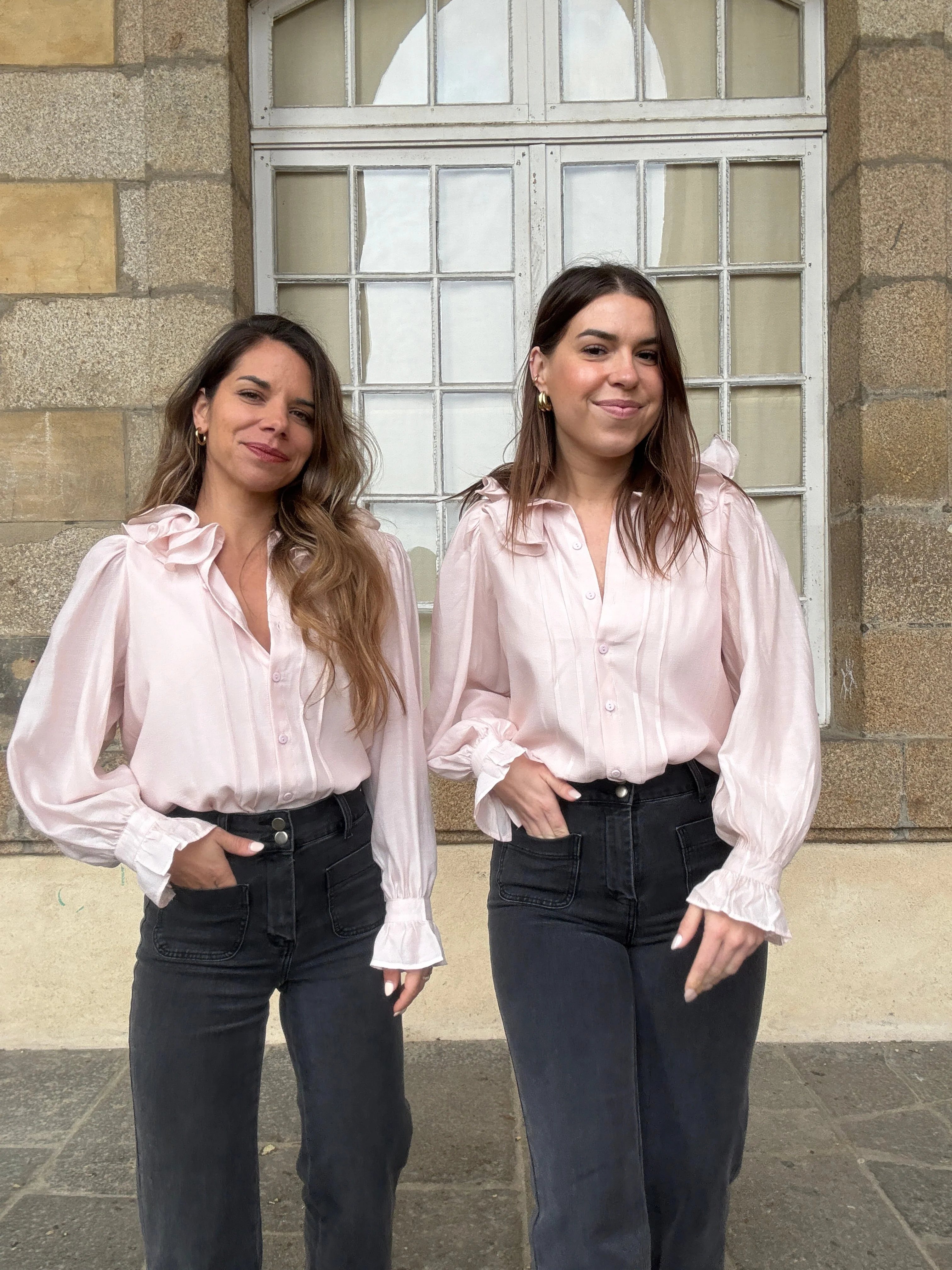 Blouse Brune Doux Rose - Image 26
