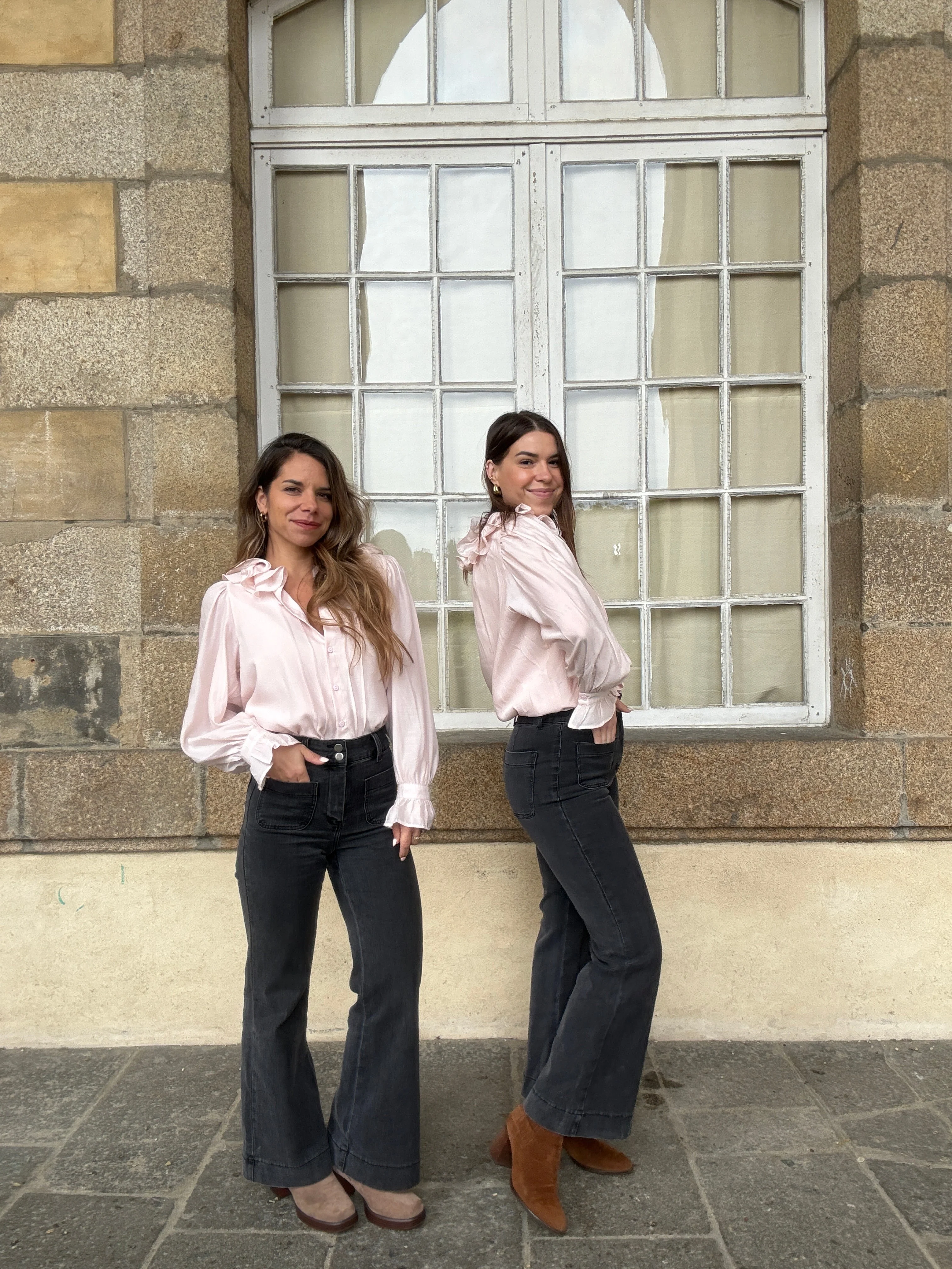 Blouse Brune Doux Rose - Image 28