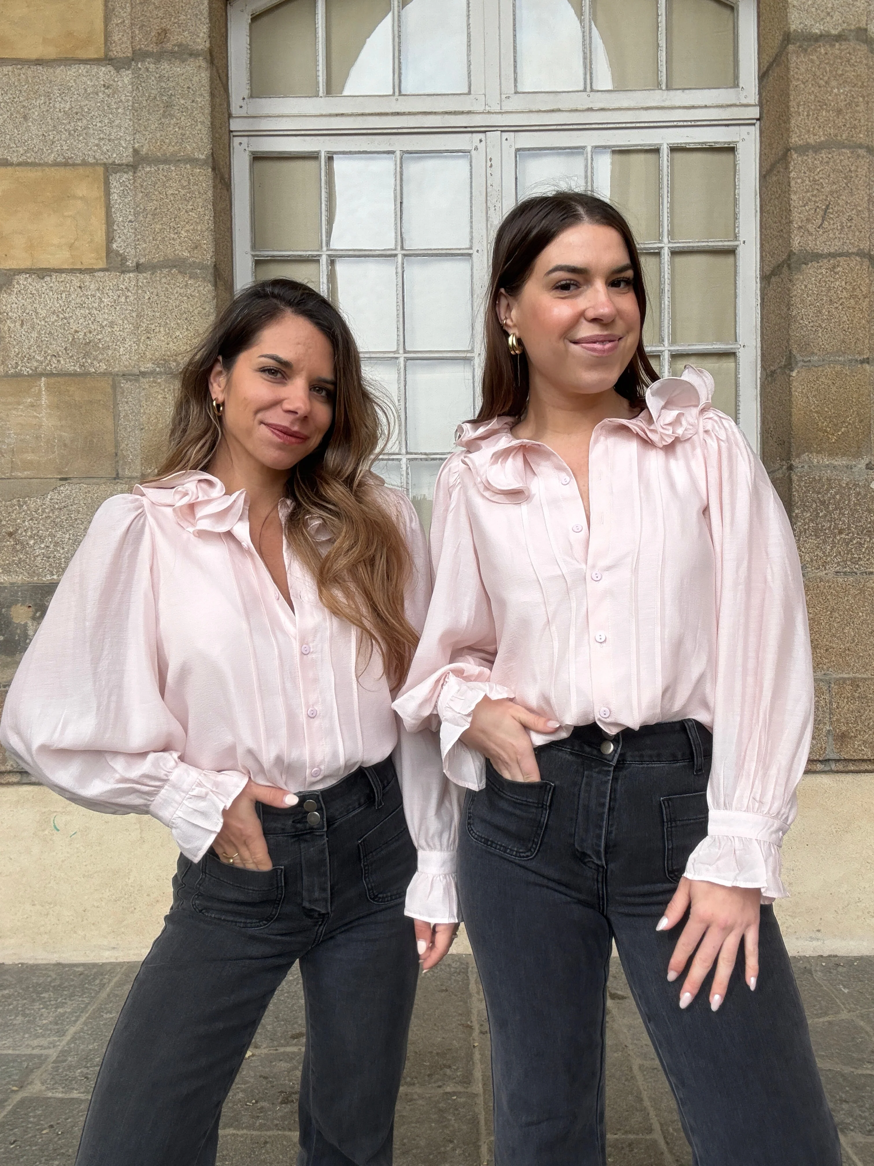 Blouse Brune Doux Rose - Image 29