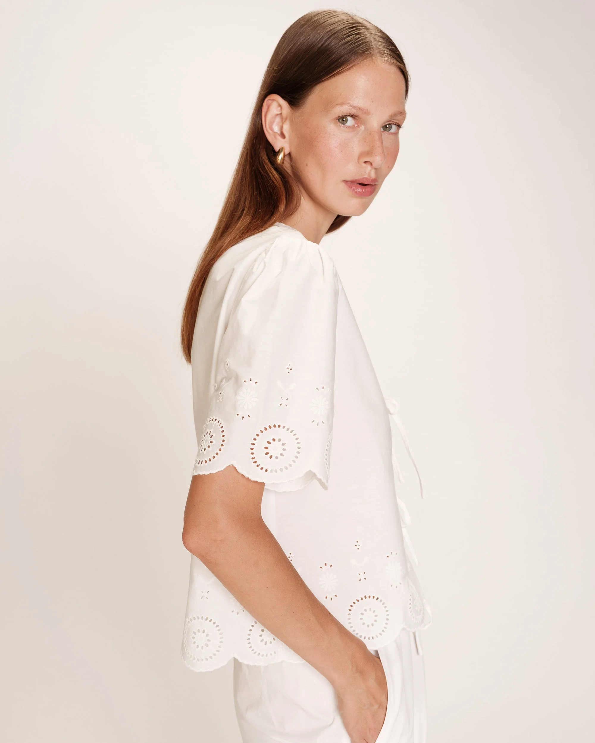 Blouse Rosie - Ecru - Image 5