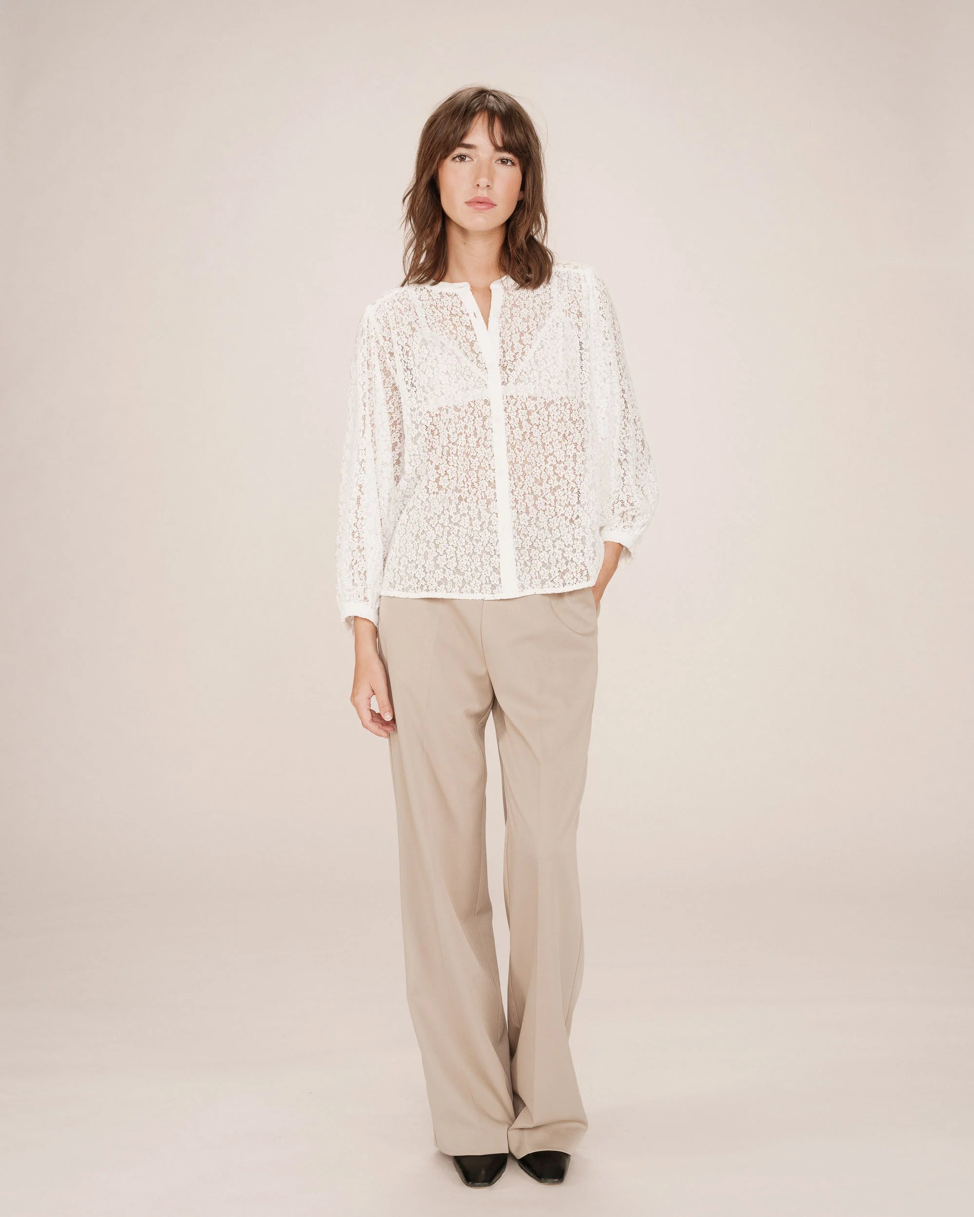 Blouse Ivoire Sophia - Image 4