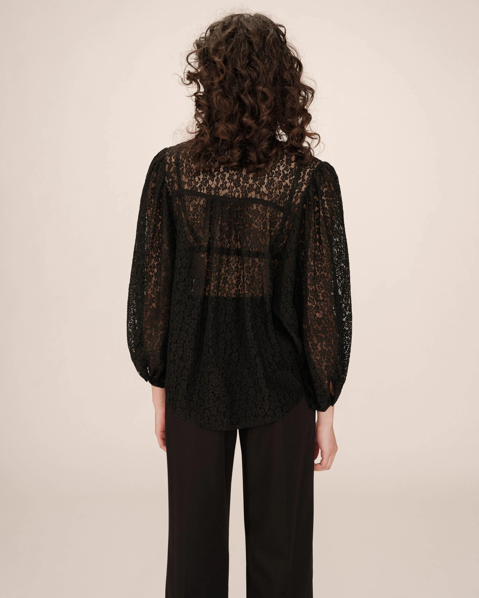 Blouse Noir Sophia - Image 5