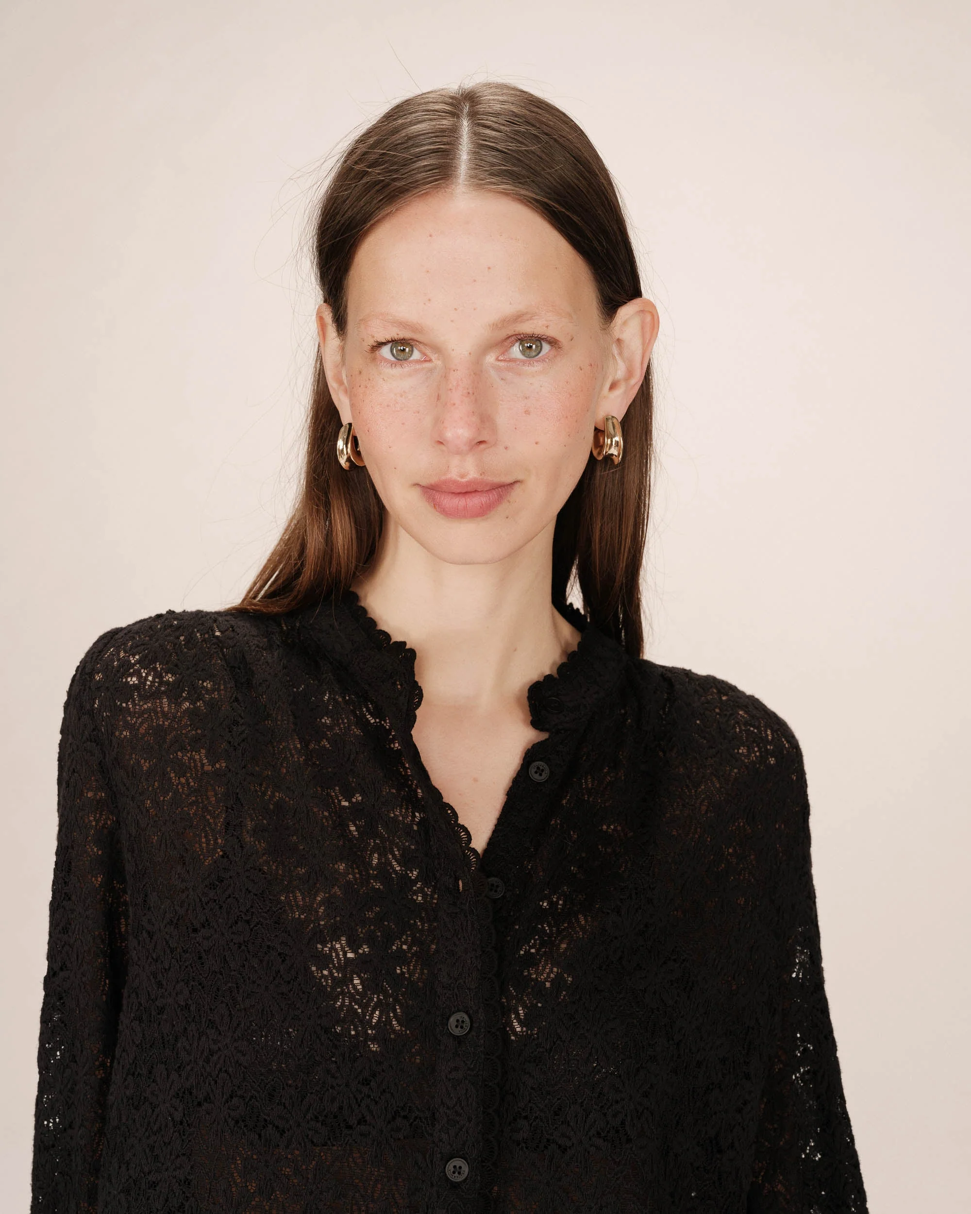 Blouse Noir Swing - Image 2