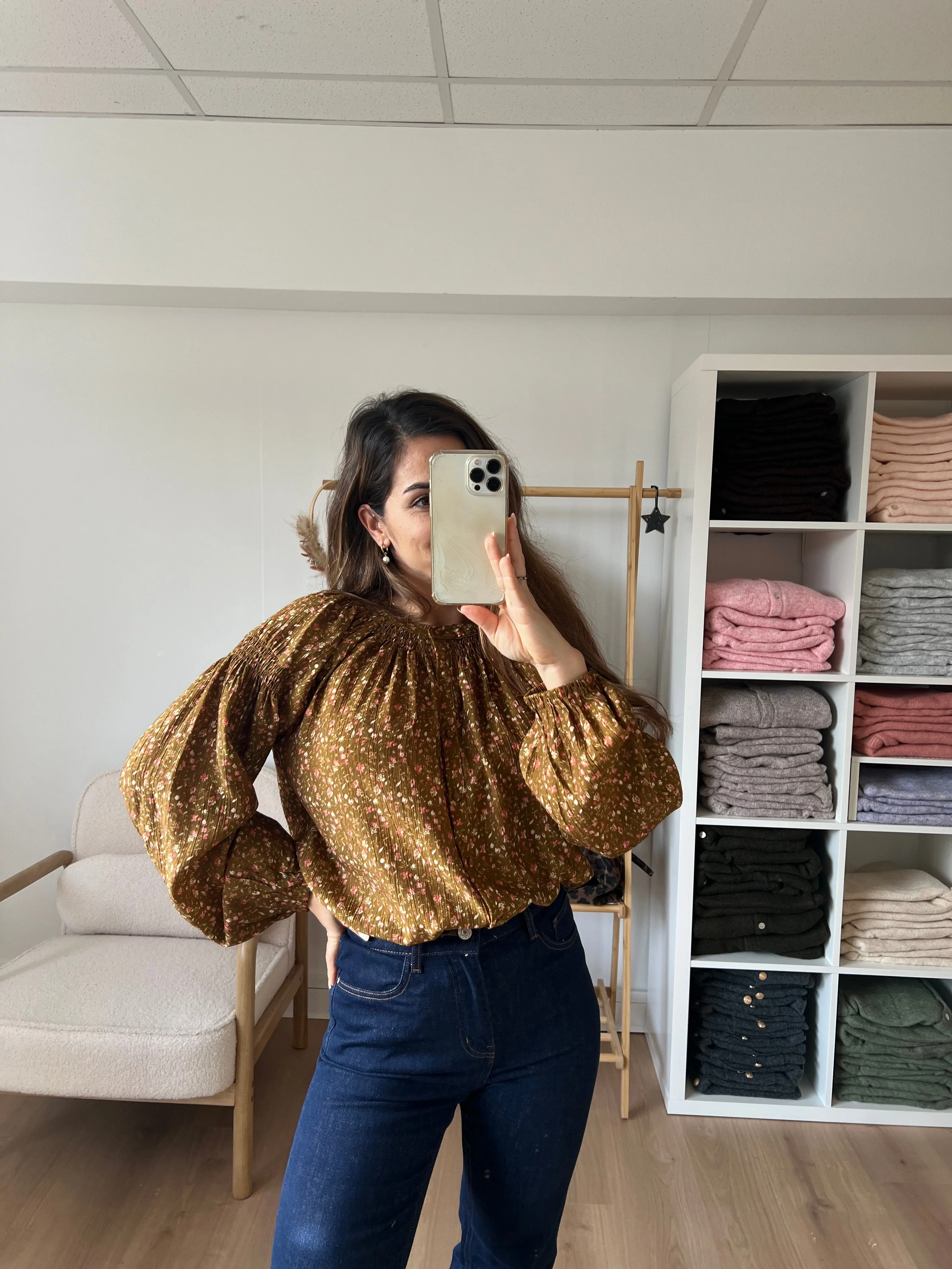 Blouse Fleurie Adeline - Image 4