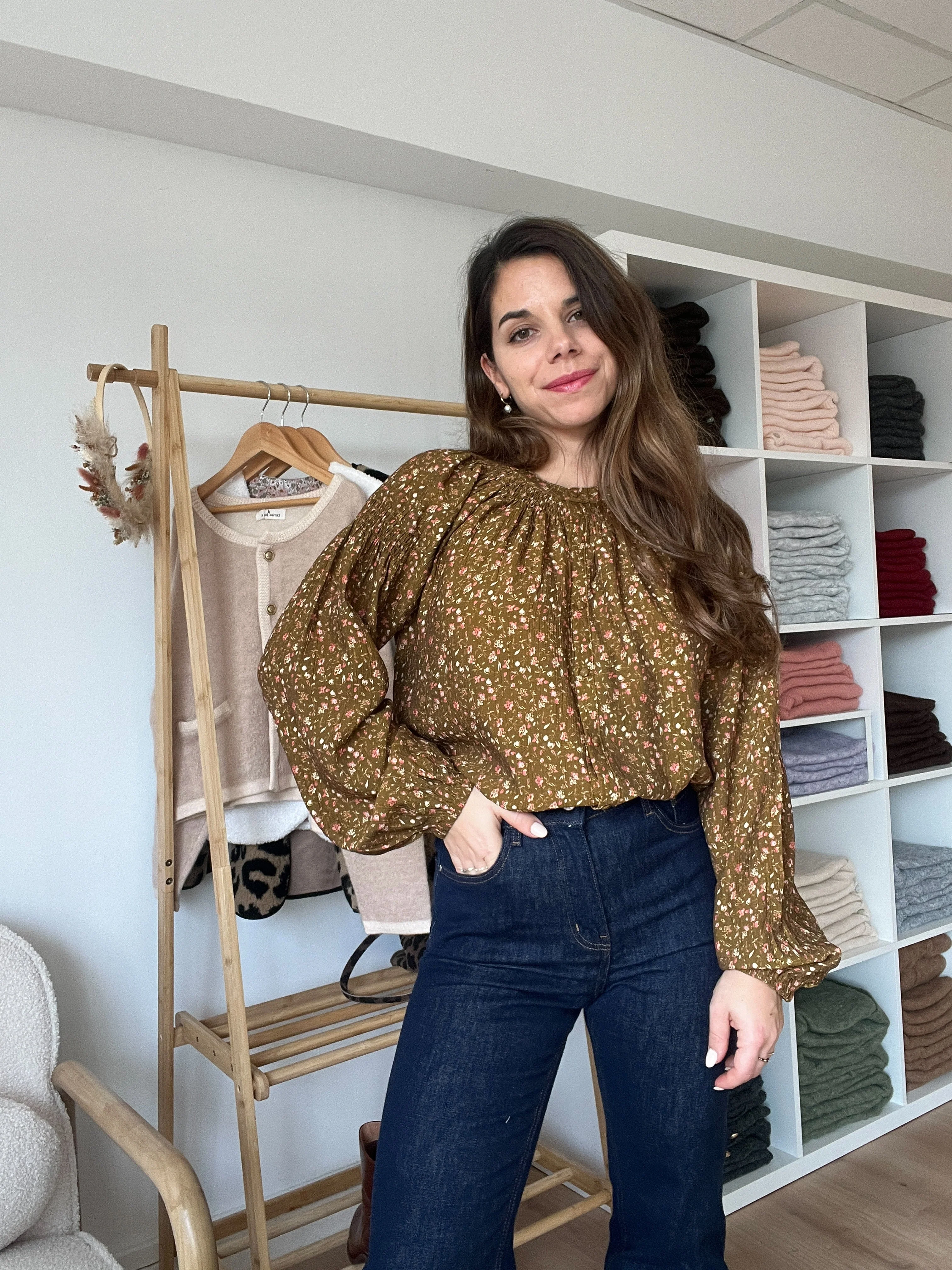 Blouse Fleurie Adeline - Image 8