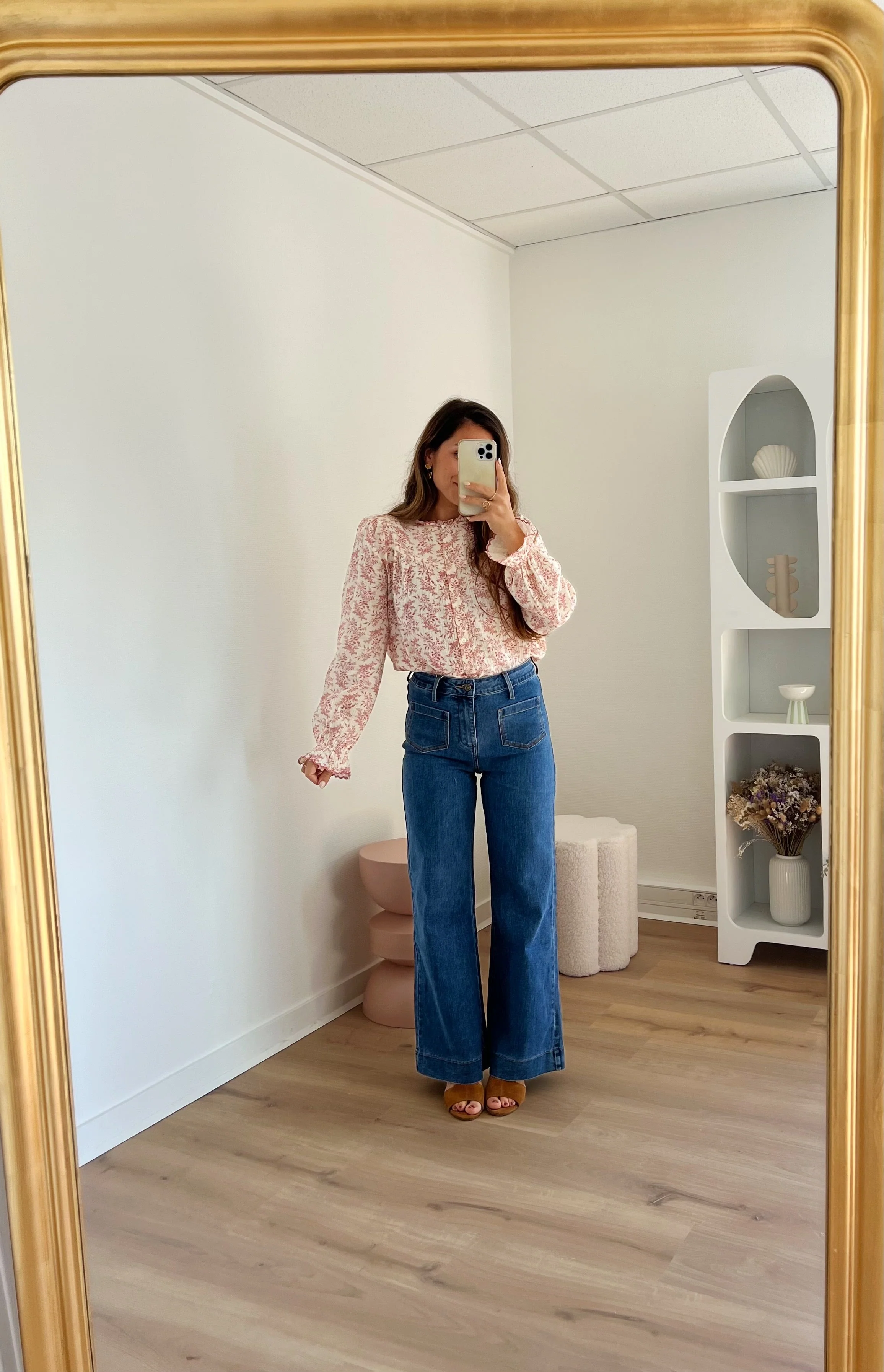 Blouse Fleurie Amélia Rose - Image 2