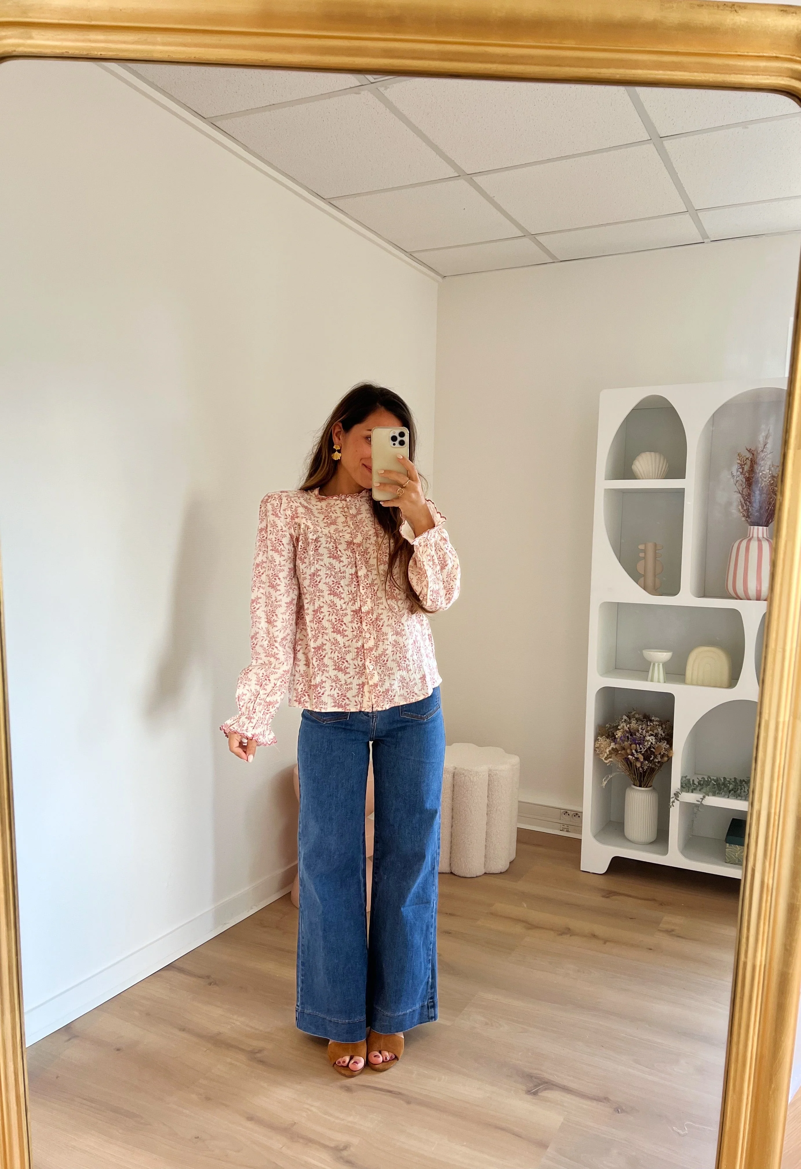 Blouse Fleurie Amélia Rose - Image 4
