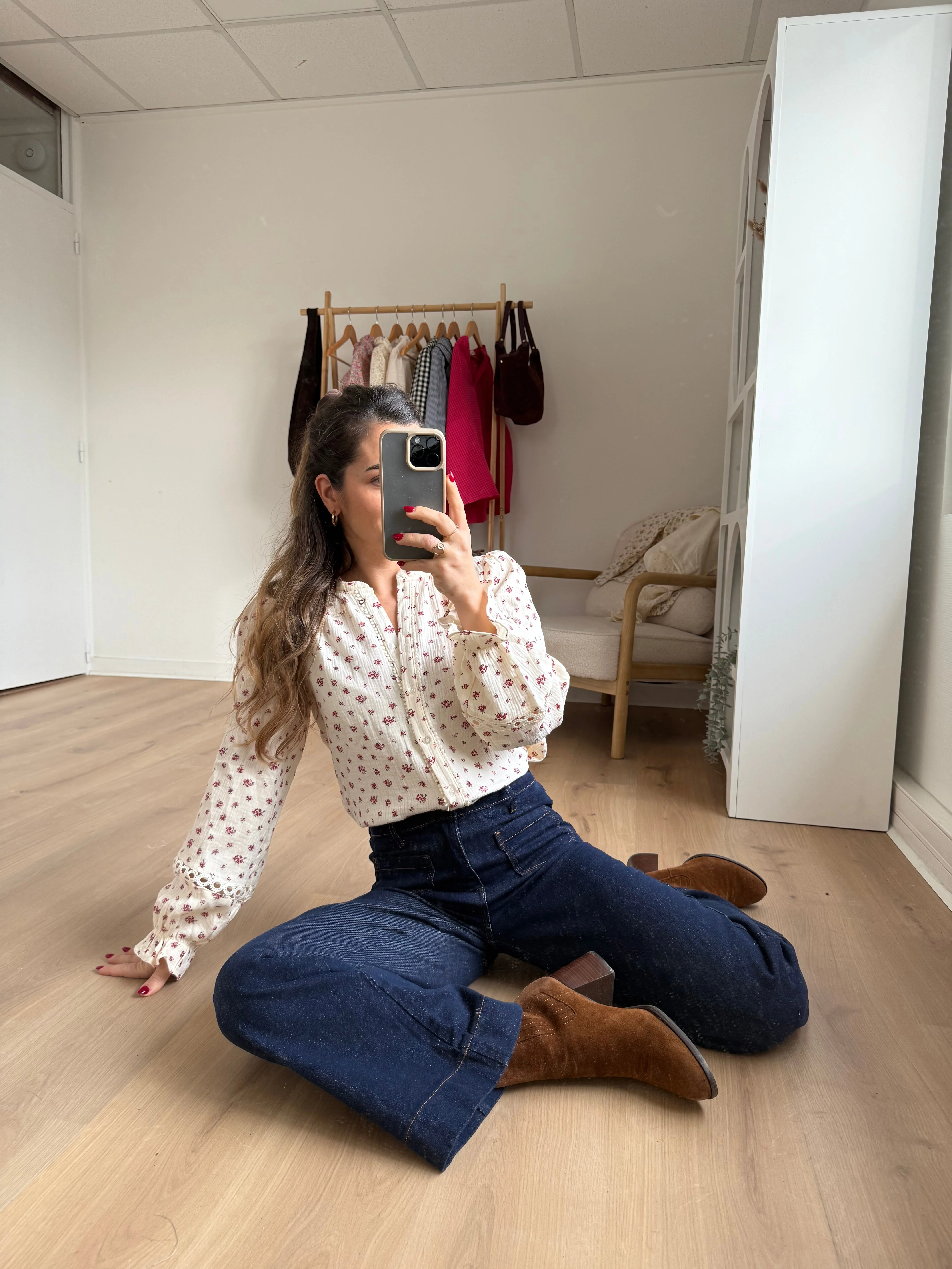 Blouse Fleurie Eugenie - Image 10