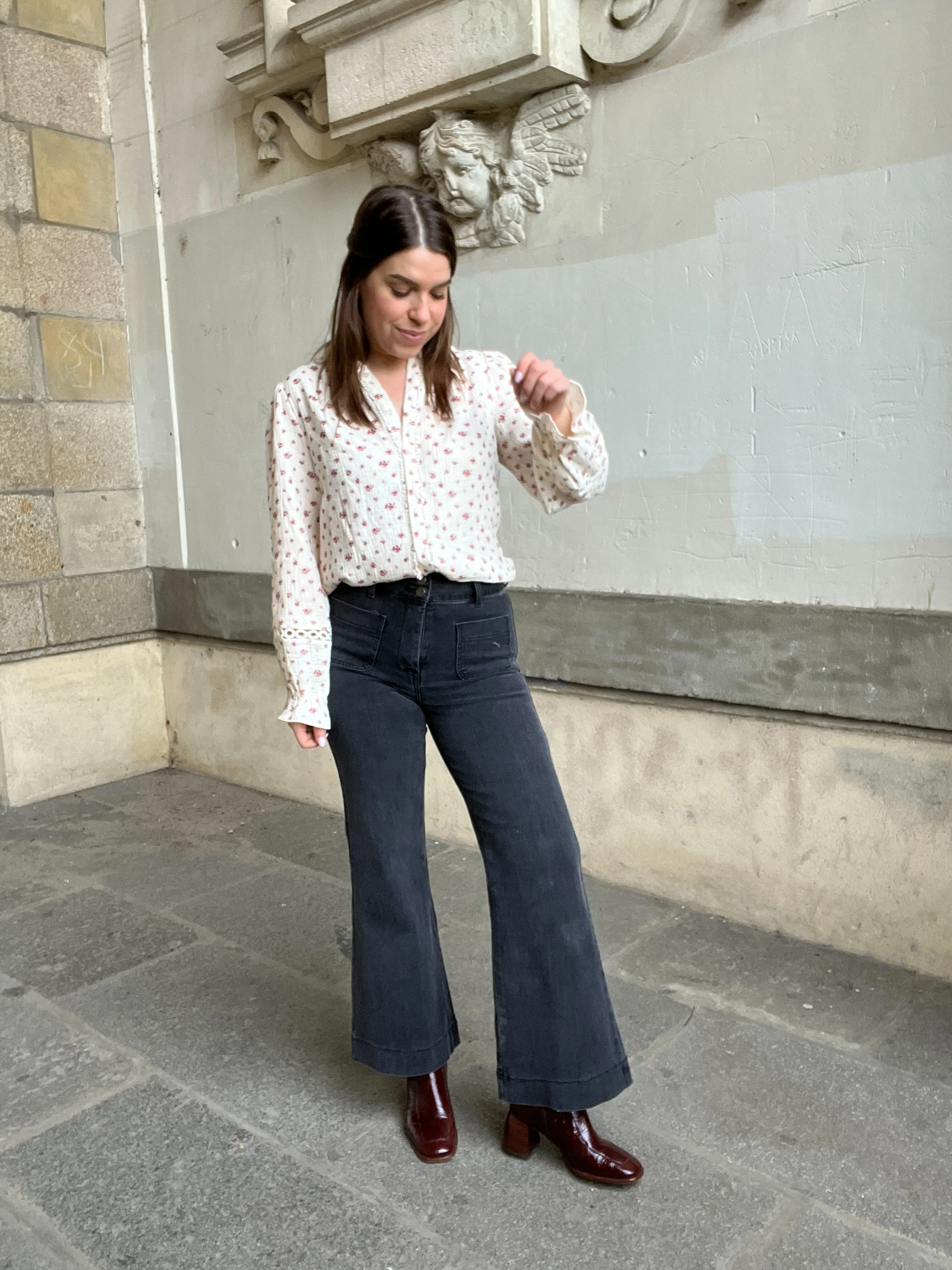 Blouse Fleurie Eugenie - Image 14