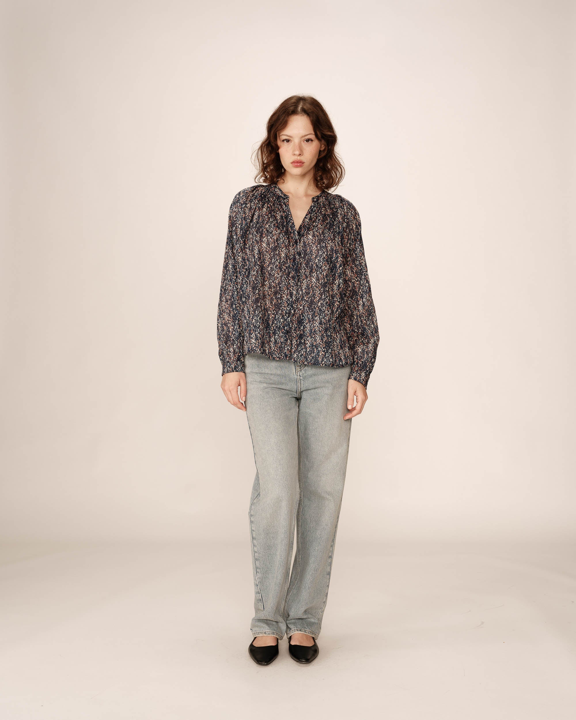 Blouse Platane - Marine - Image 3
