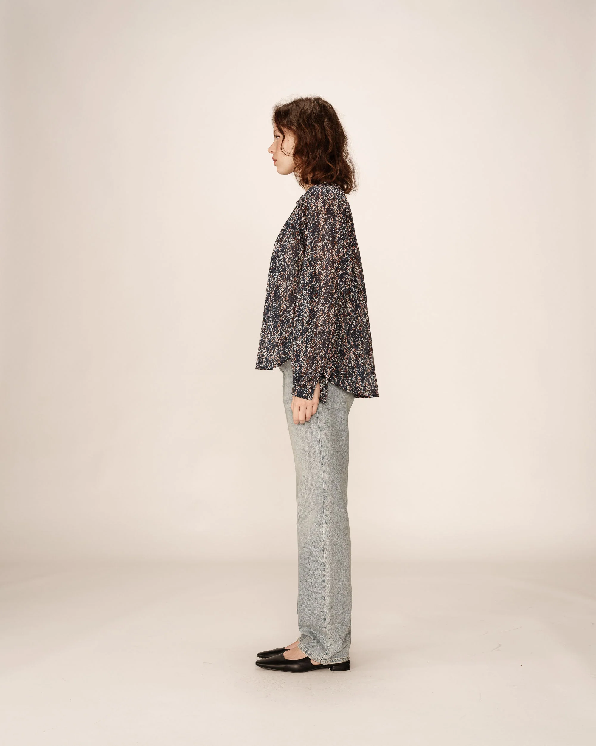 Blouse Platane - Marine - Image 4