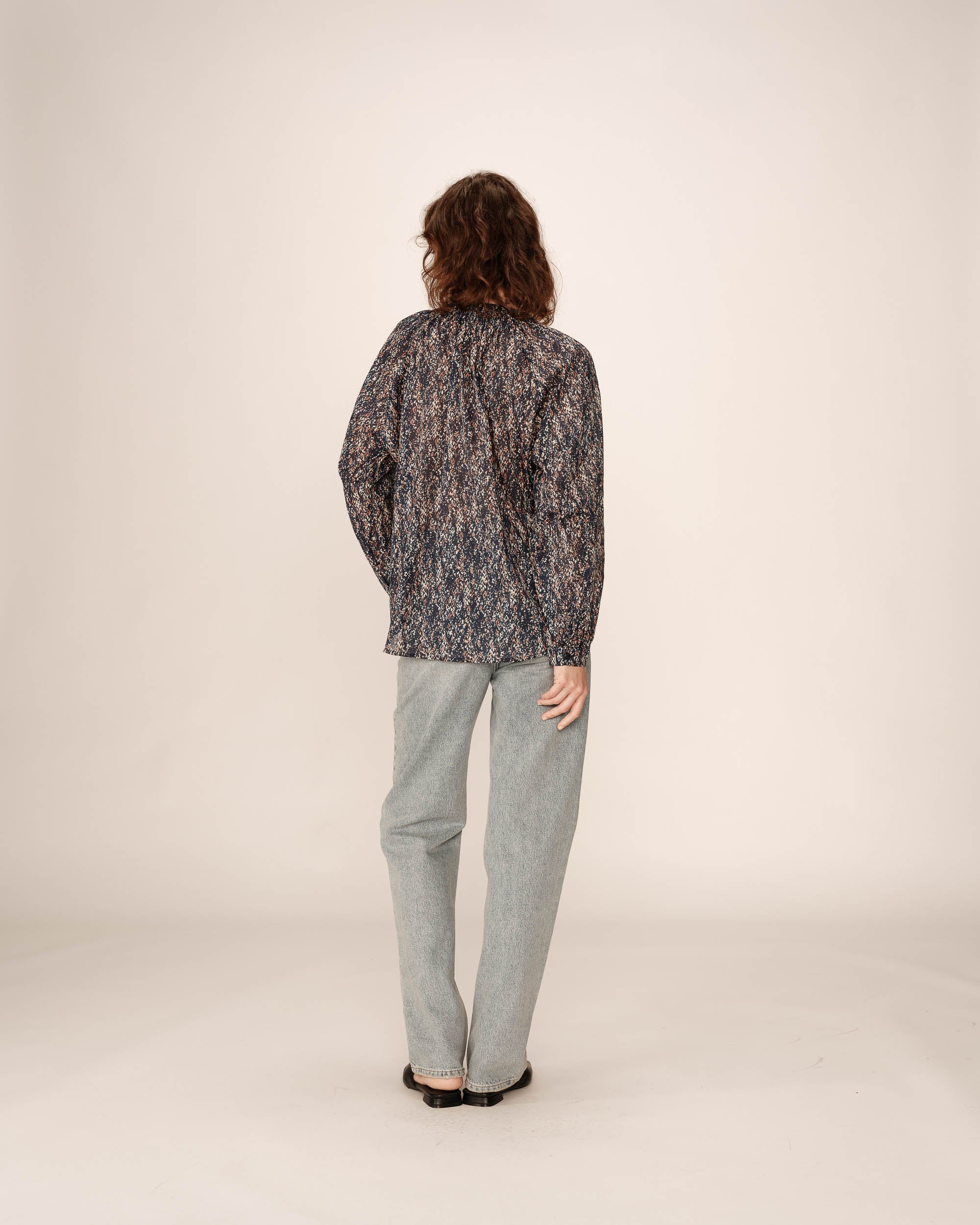 Blouse Platane - Marine - Image 5