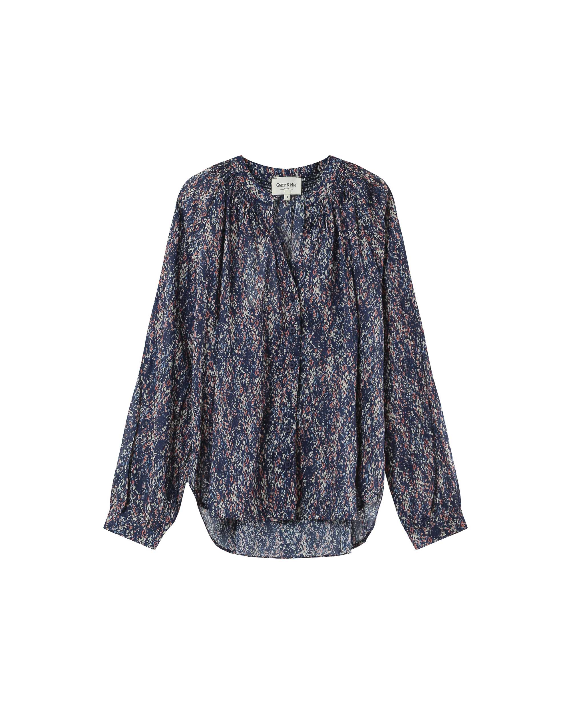 Blouse Platane - Marine - Image 6