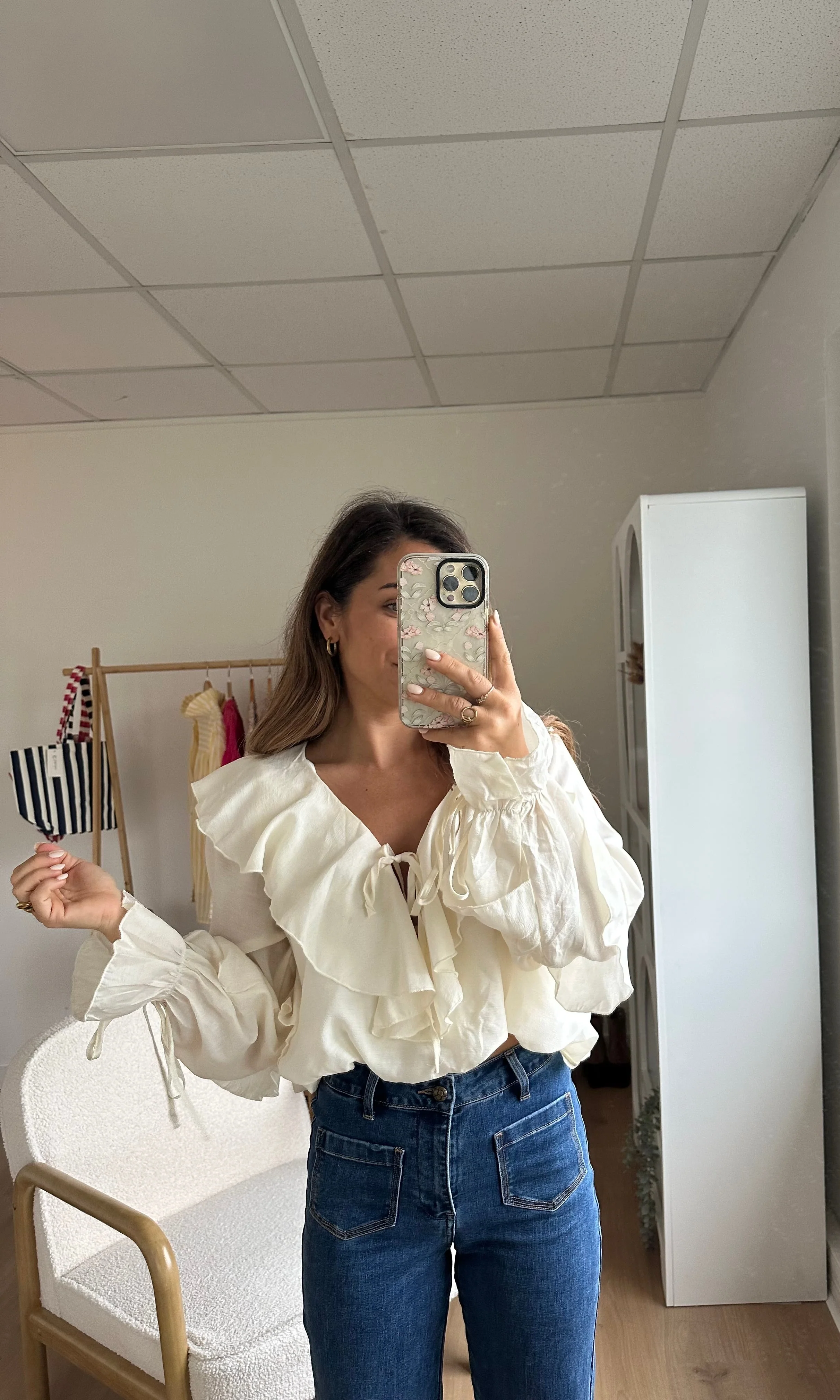 Blouse Iris Écru - Image 13