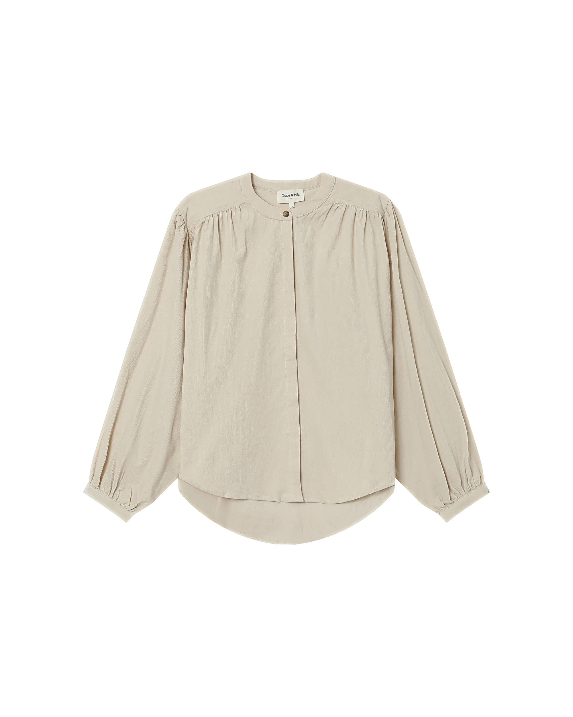 Blouse Oversize Ecru Suri - Image 6