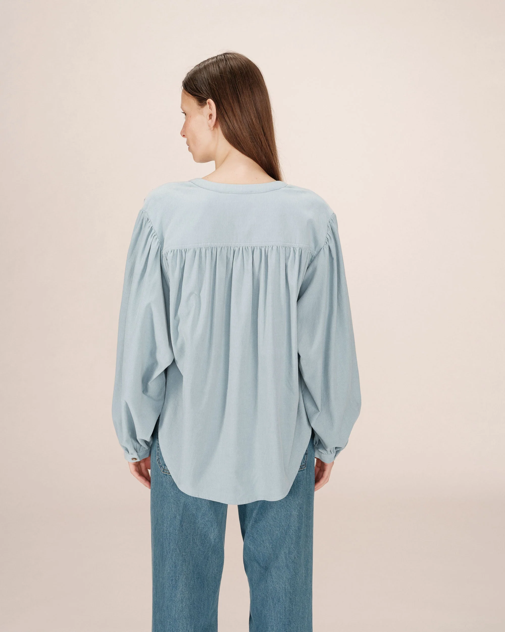 Blouse Oversize Sauge Suri - Image 5
