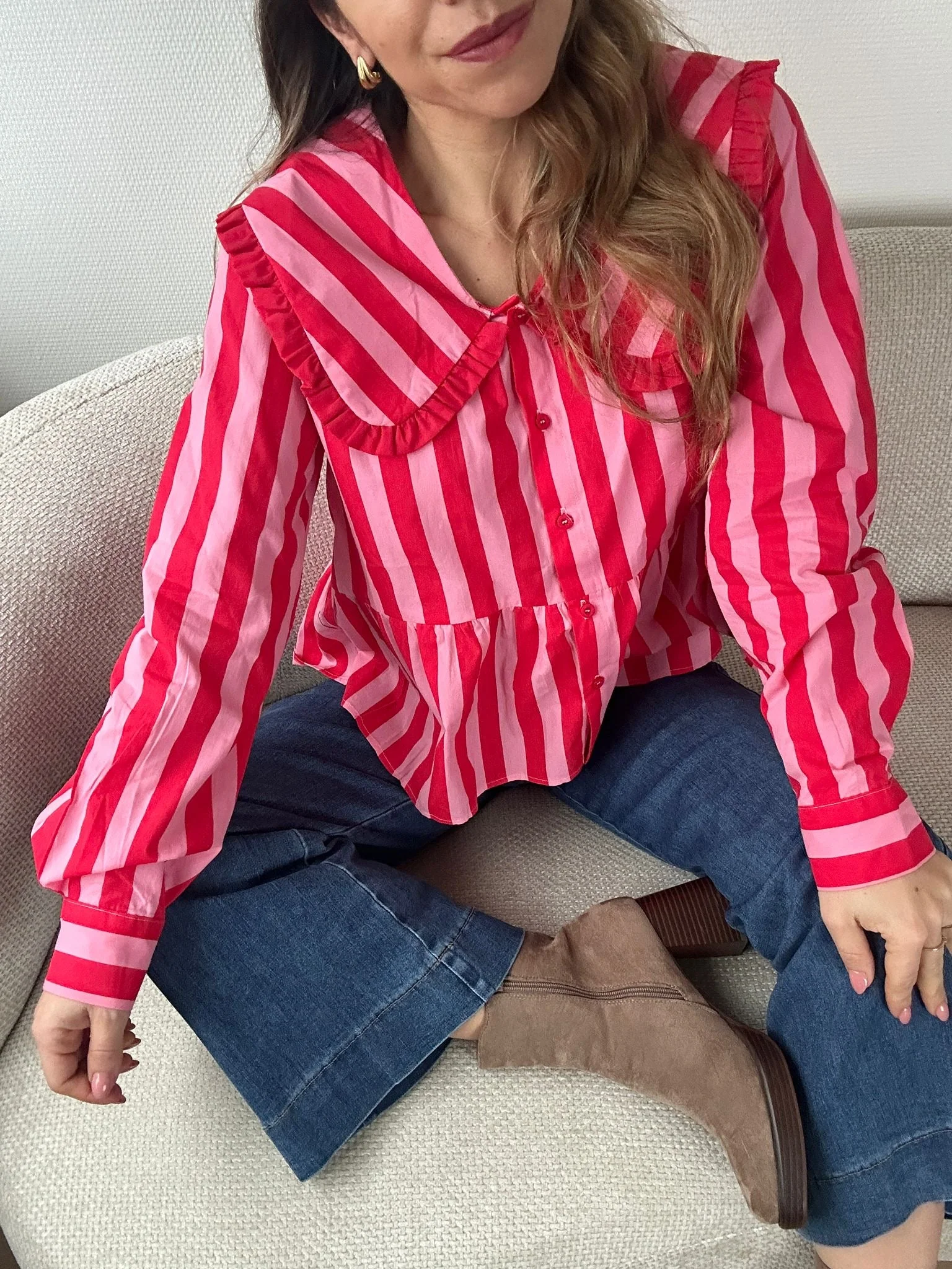 Blouse Rayée Toscana - Image 8