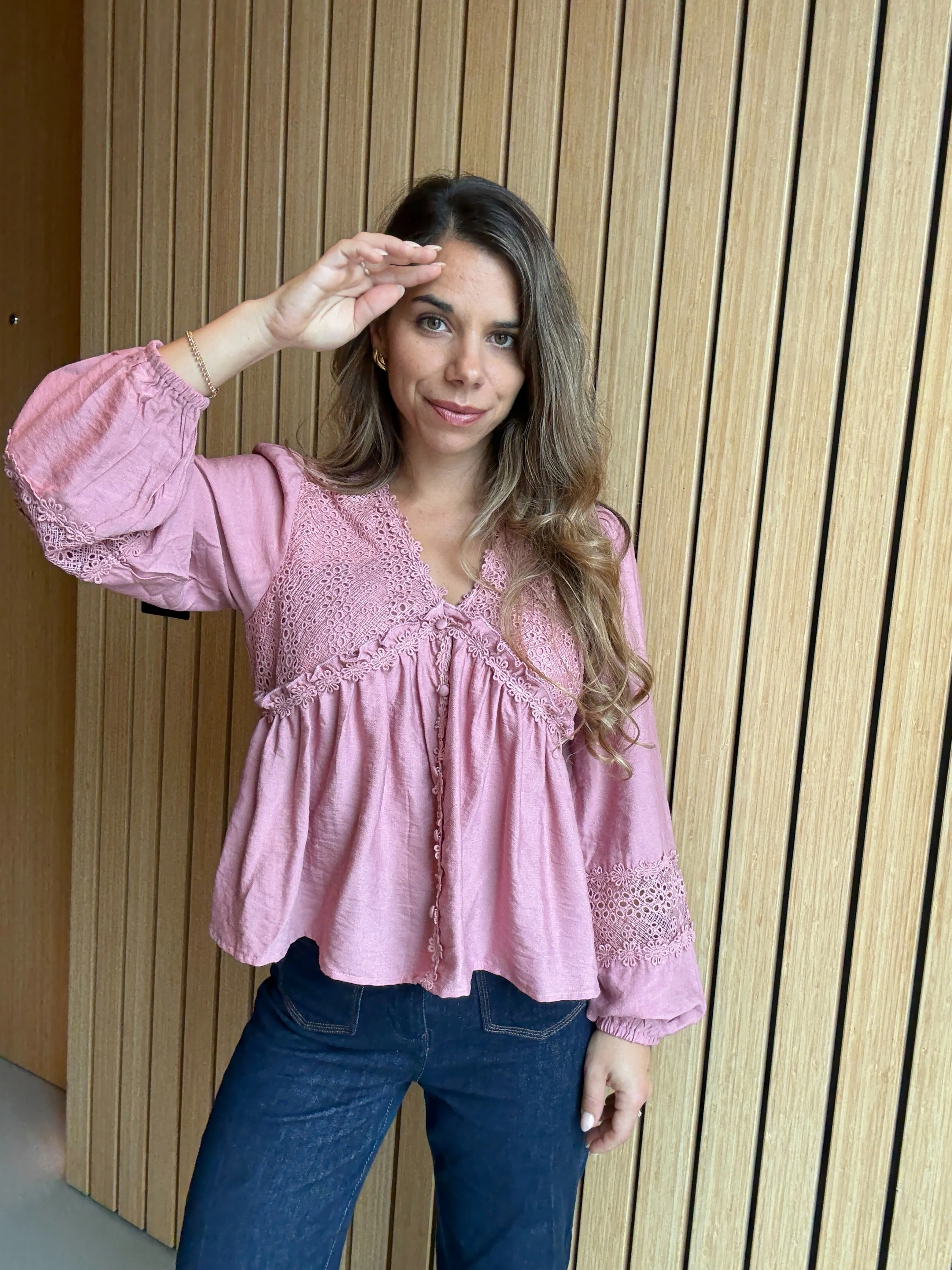 Blouse Rose Iris - Image 2