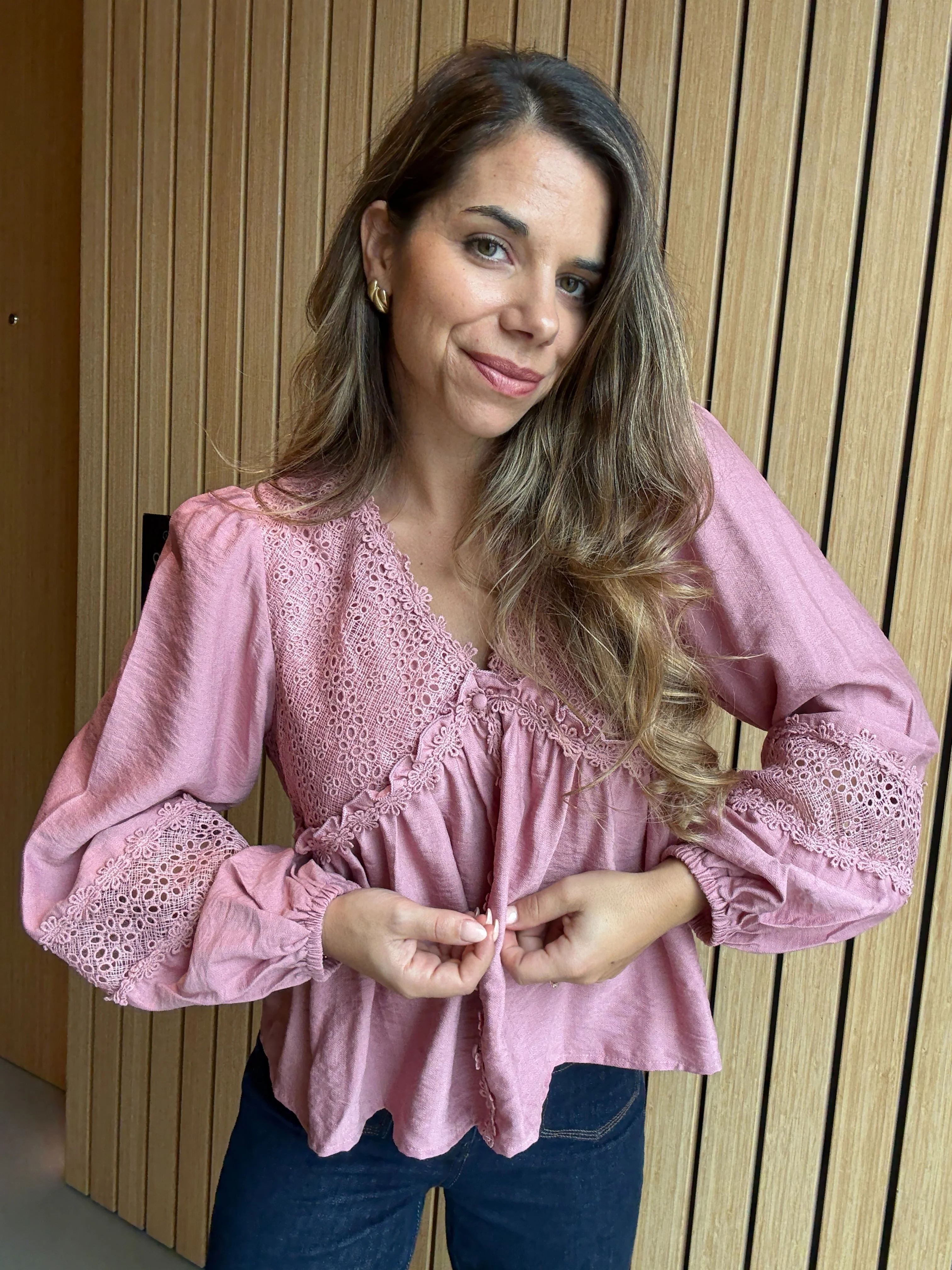 Blouse Rose Iris - Image 3