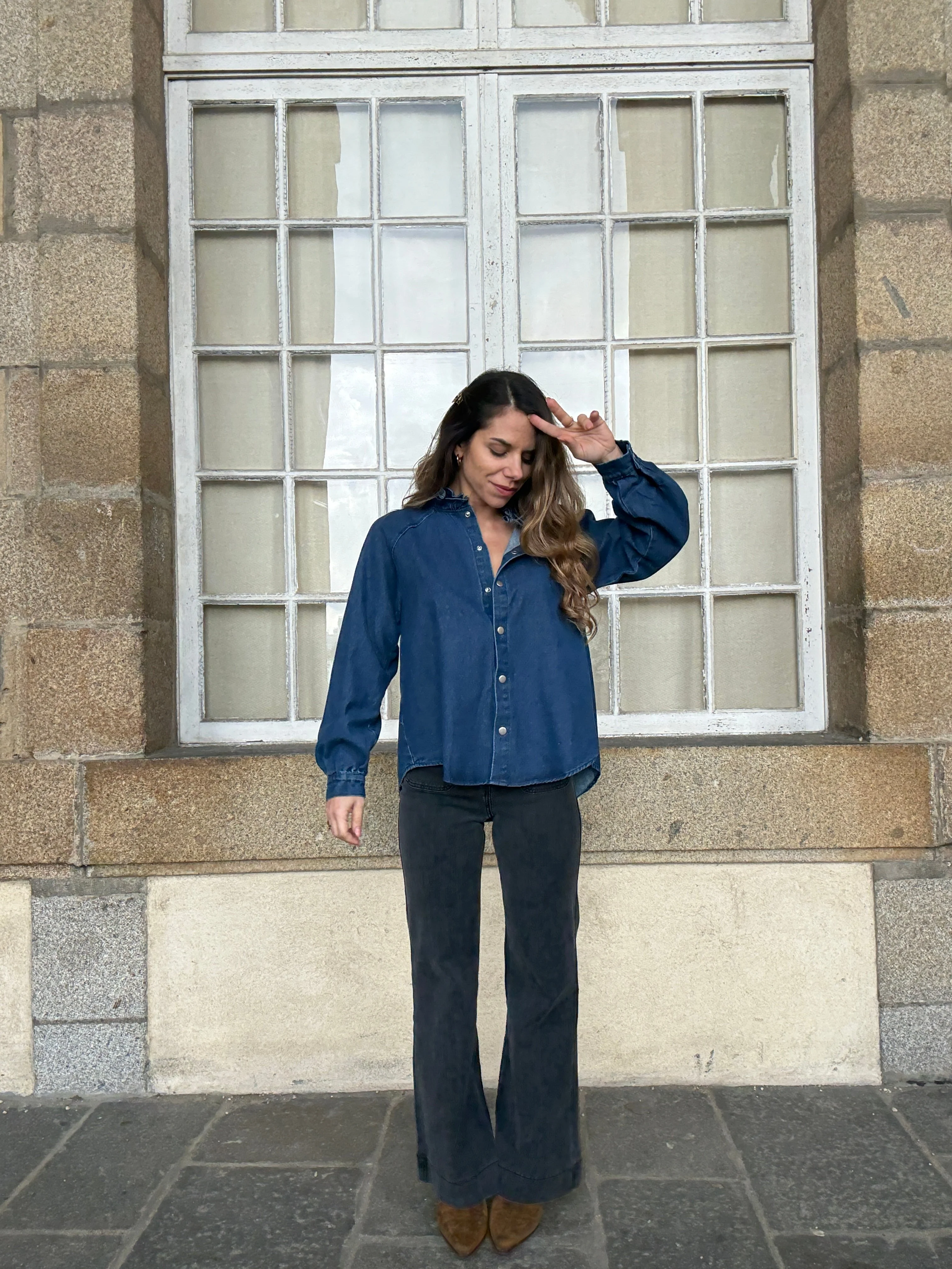 Surchemise En Jean Livia - Image 7
