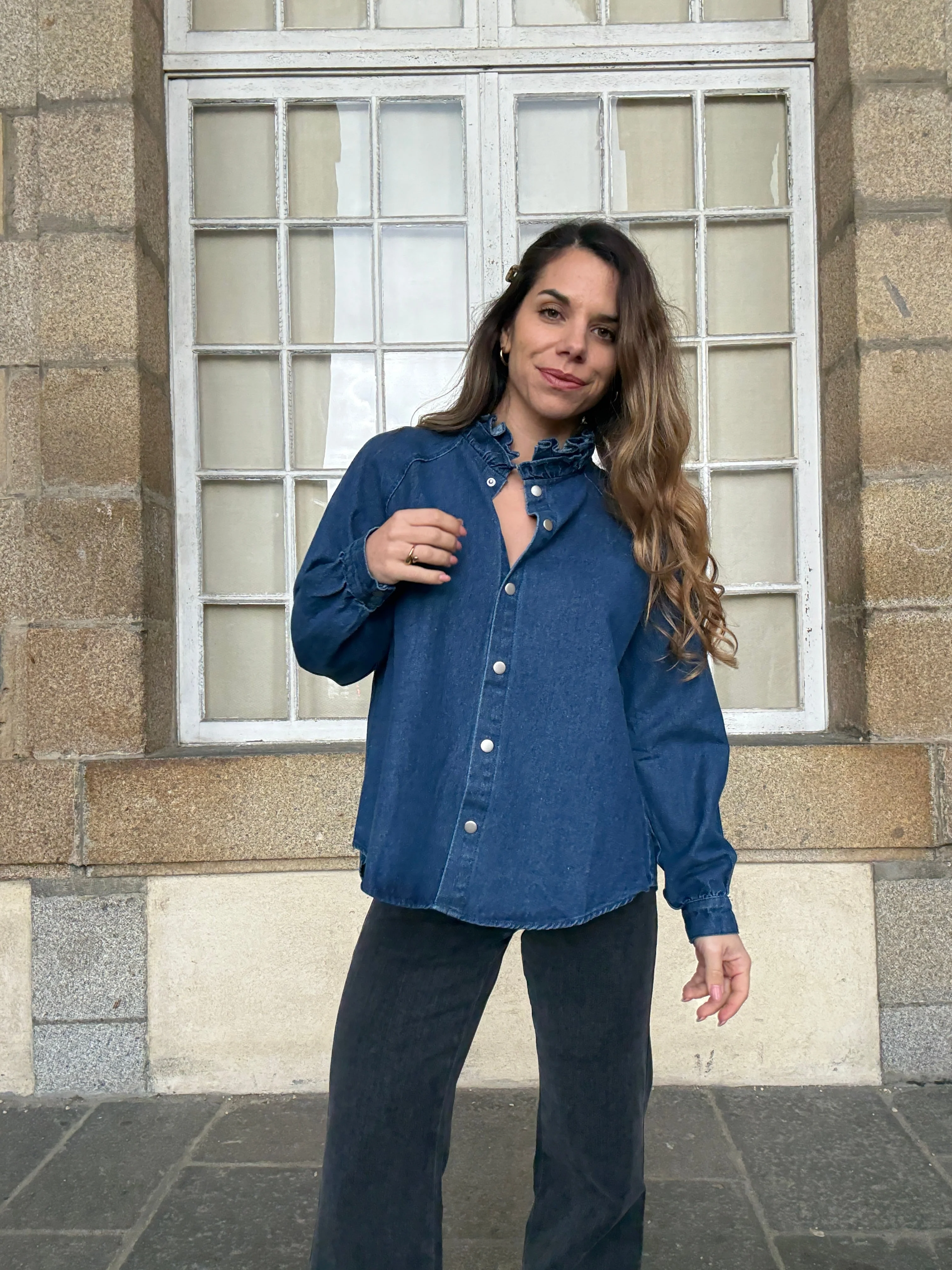 Surchemise En Jean Livia - Image 8