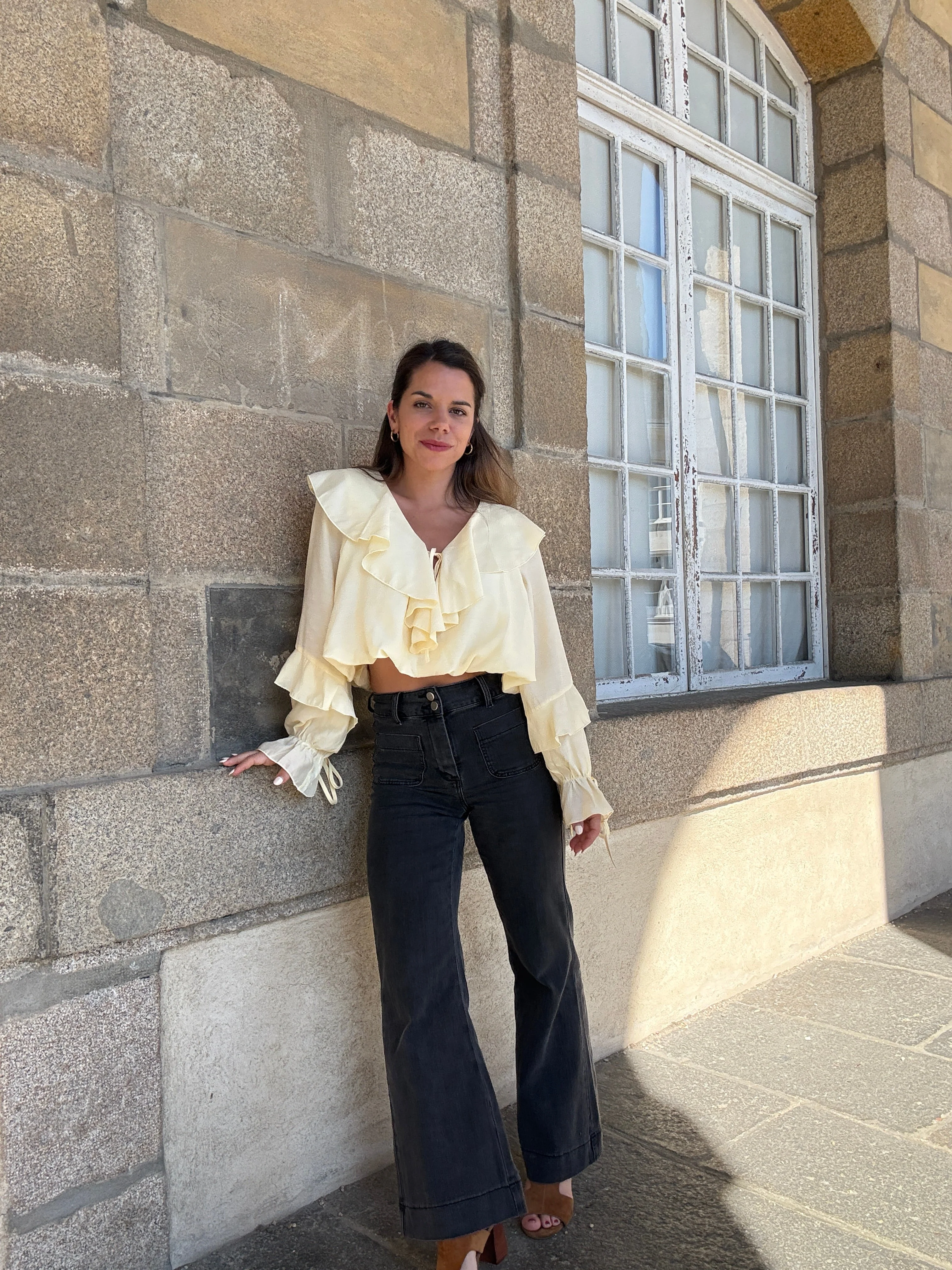 Blouse Iris Jaune Pâle - Image 10