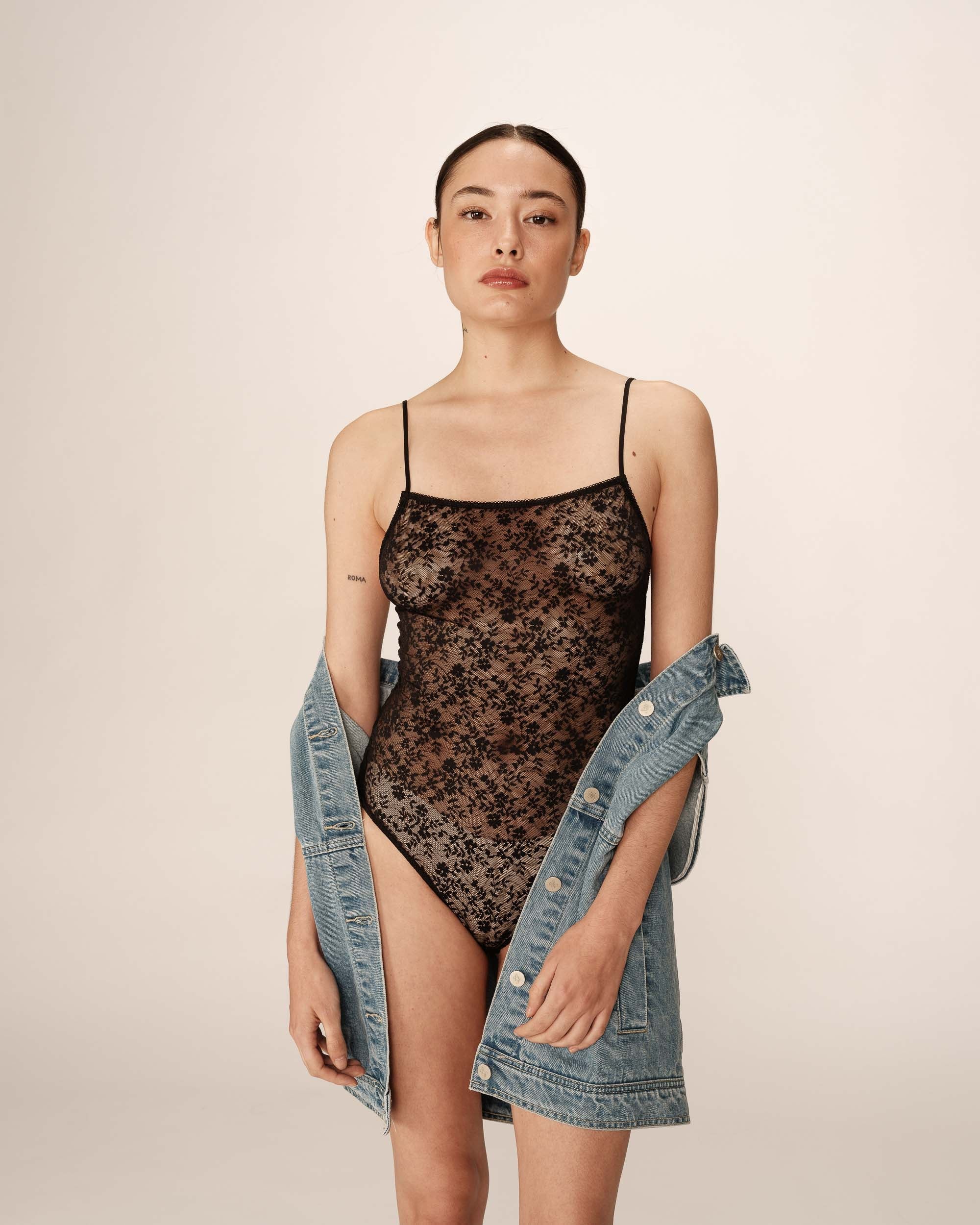 Bralette Petillante - Noir - Image 2