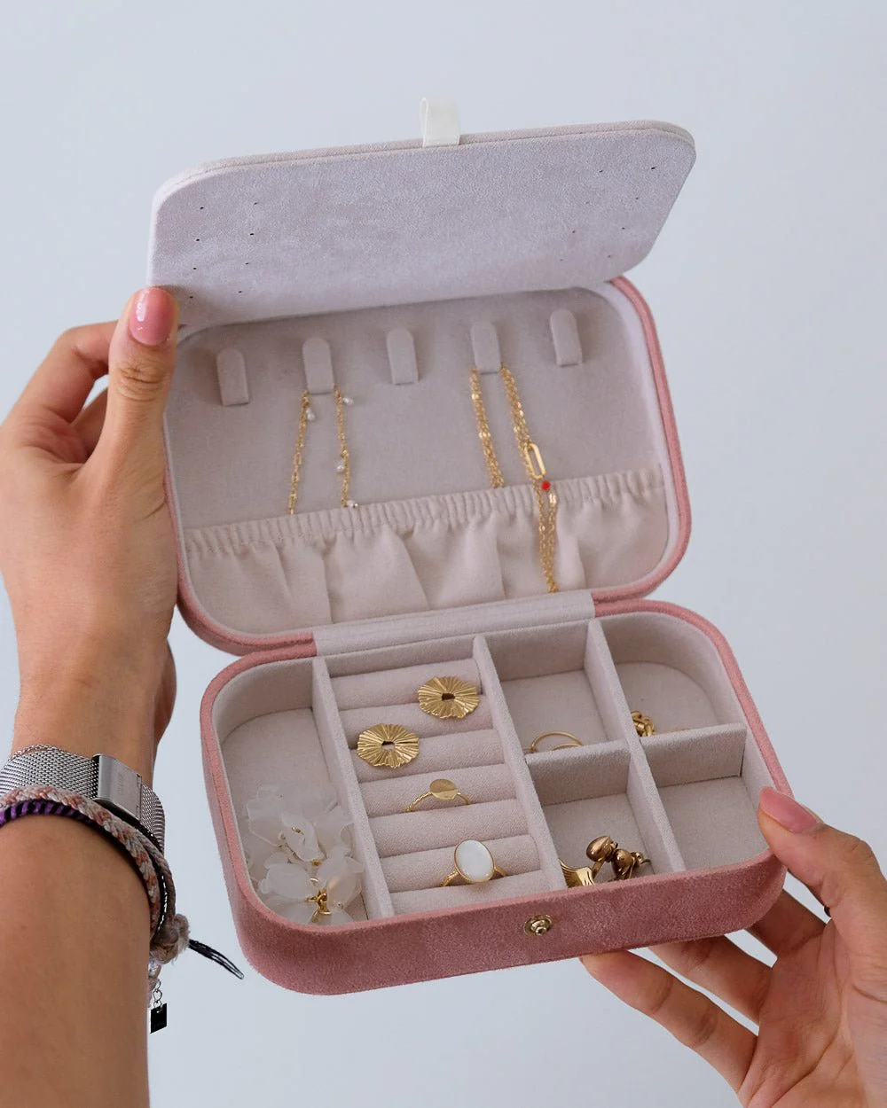 Boîte À Bijoux De Voyage Brigitte Velours - Image 3