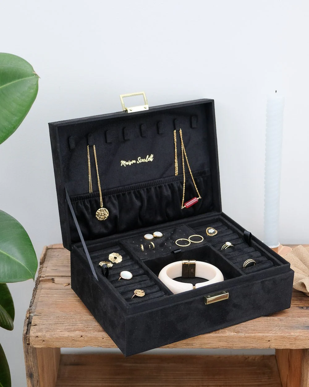 Boîte À Bijoux Louise Velours - Image 19