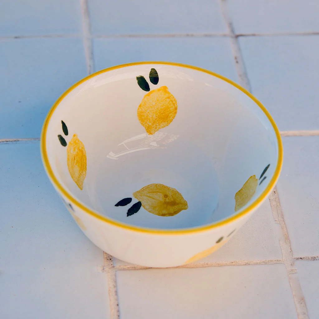 Lot de 2 Bols En Céramique - Citron - Image 3