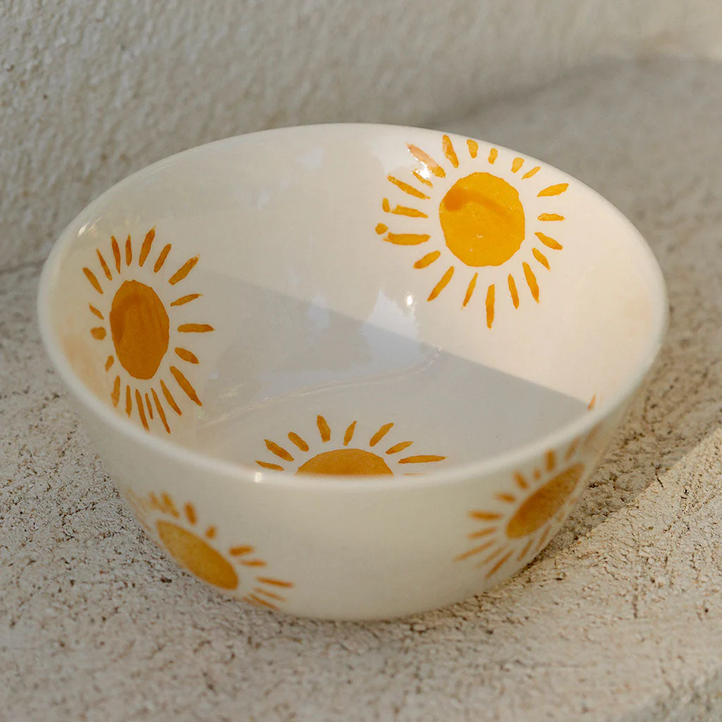 Lot de 2 Bols En Céramique - Soleil - Image 3