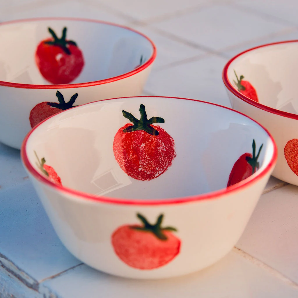 Lot de 2 Bols En Céramique - Tomate - Image 10