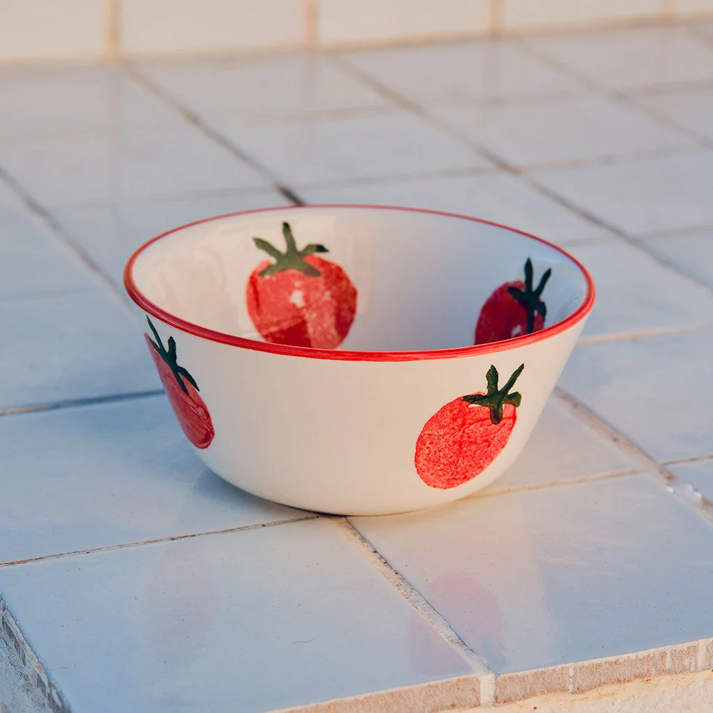 Lot de 2 Bols En Céramique - Tomate - Image 3