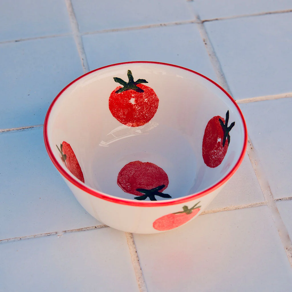 Lot de 2 Bols En Céramique - Tomate - Image 4