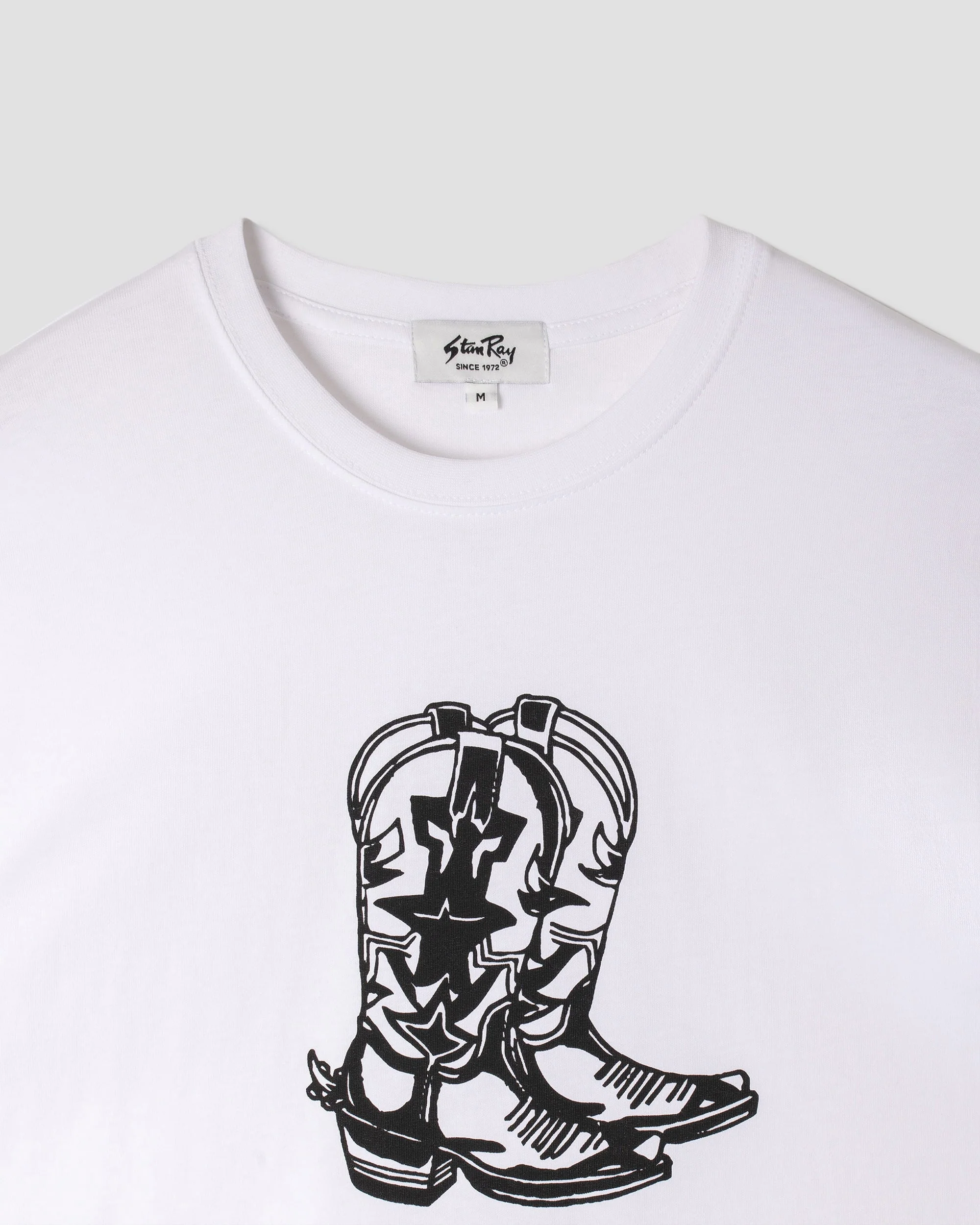 Boots T-Shirt - White - Image 3