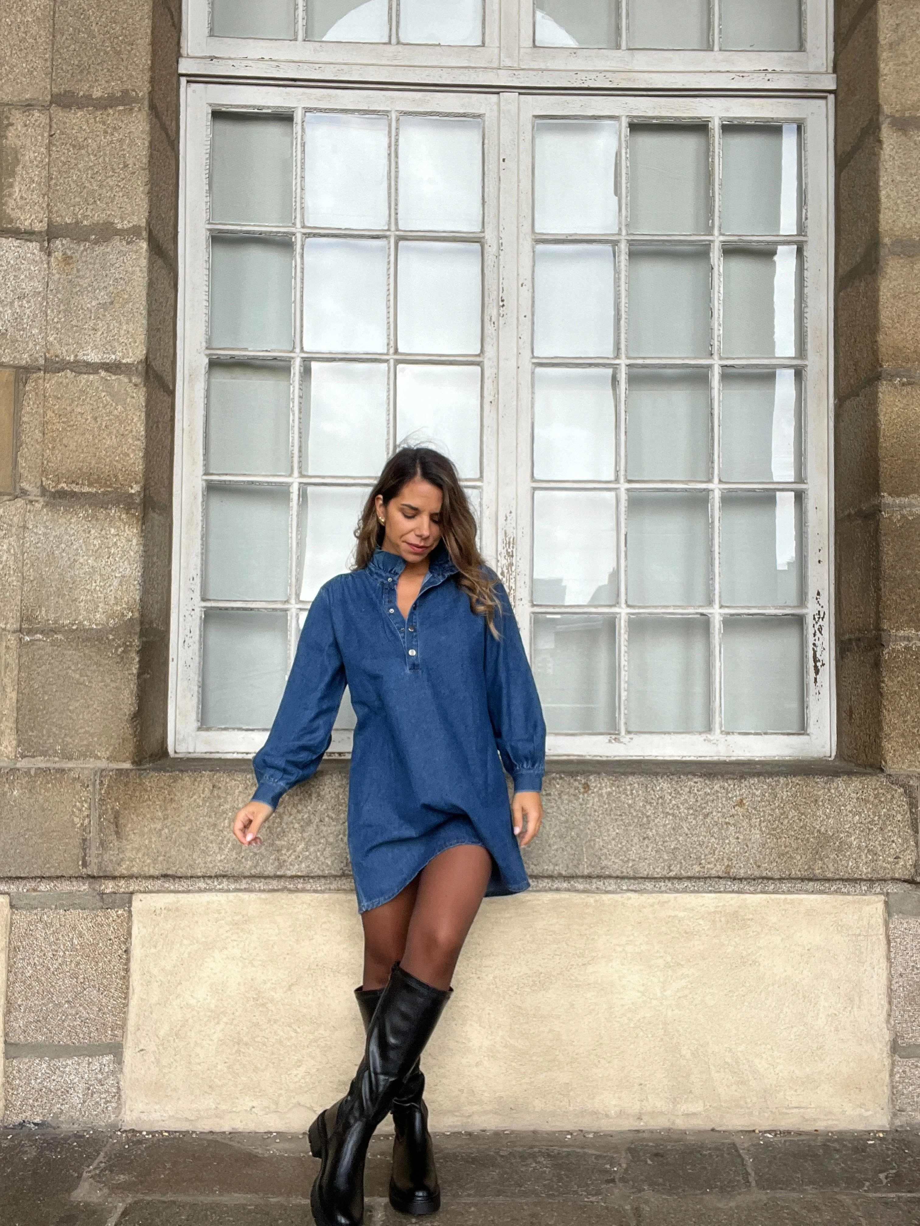 Bottes Hautes Noires Nora - Image 4